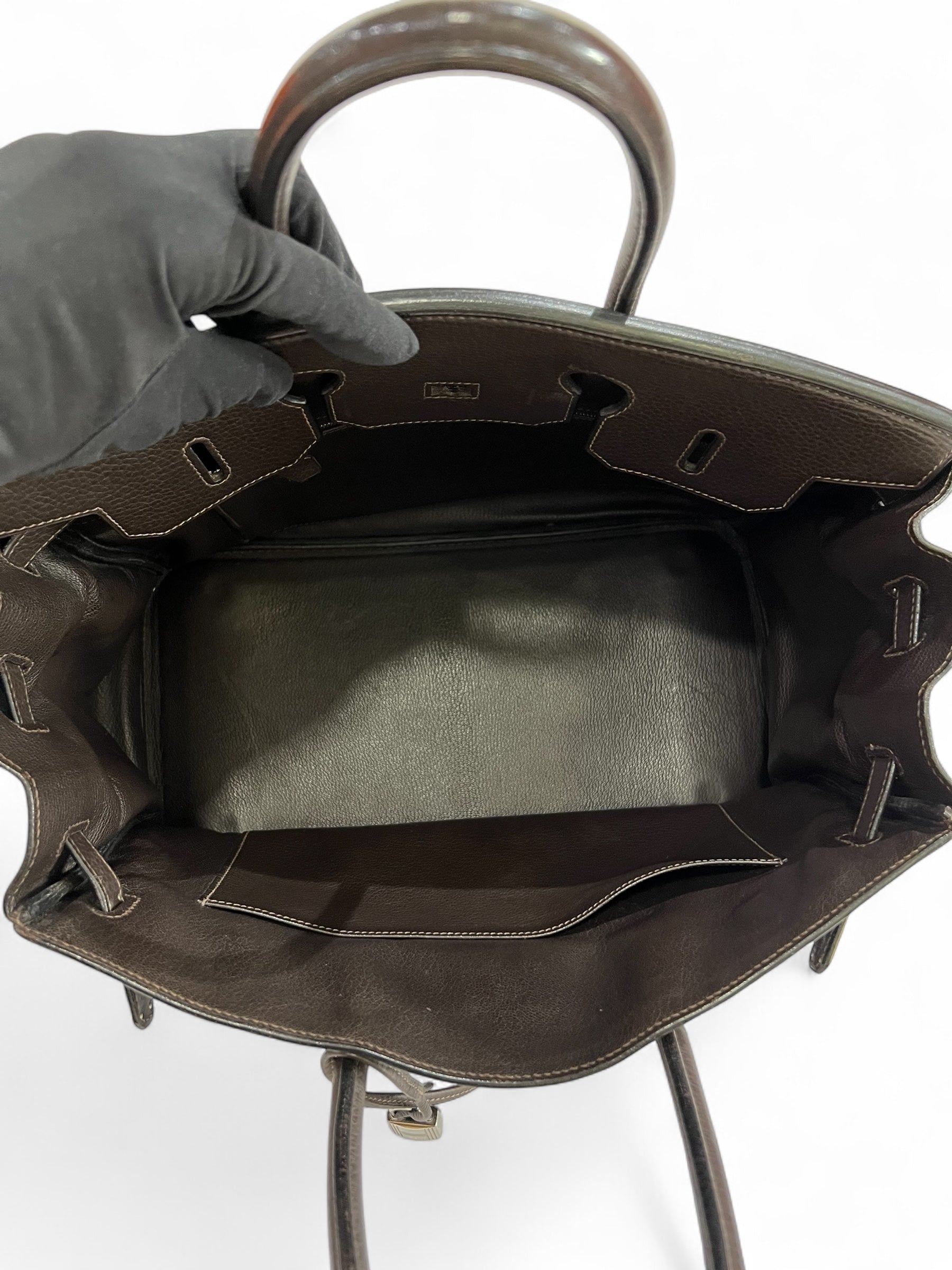 Hermès - Sac Birkin 35 Chocolat