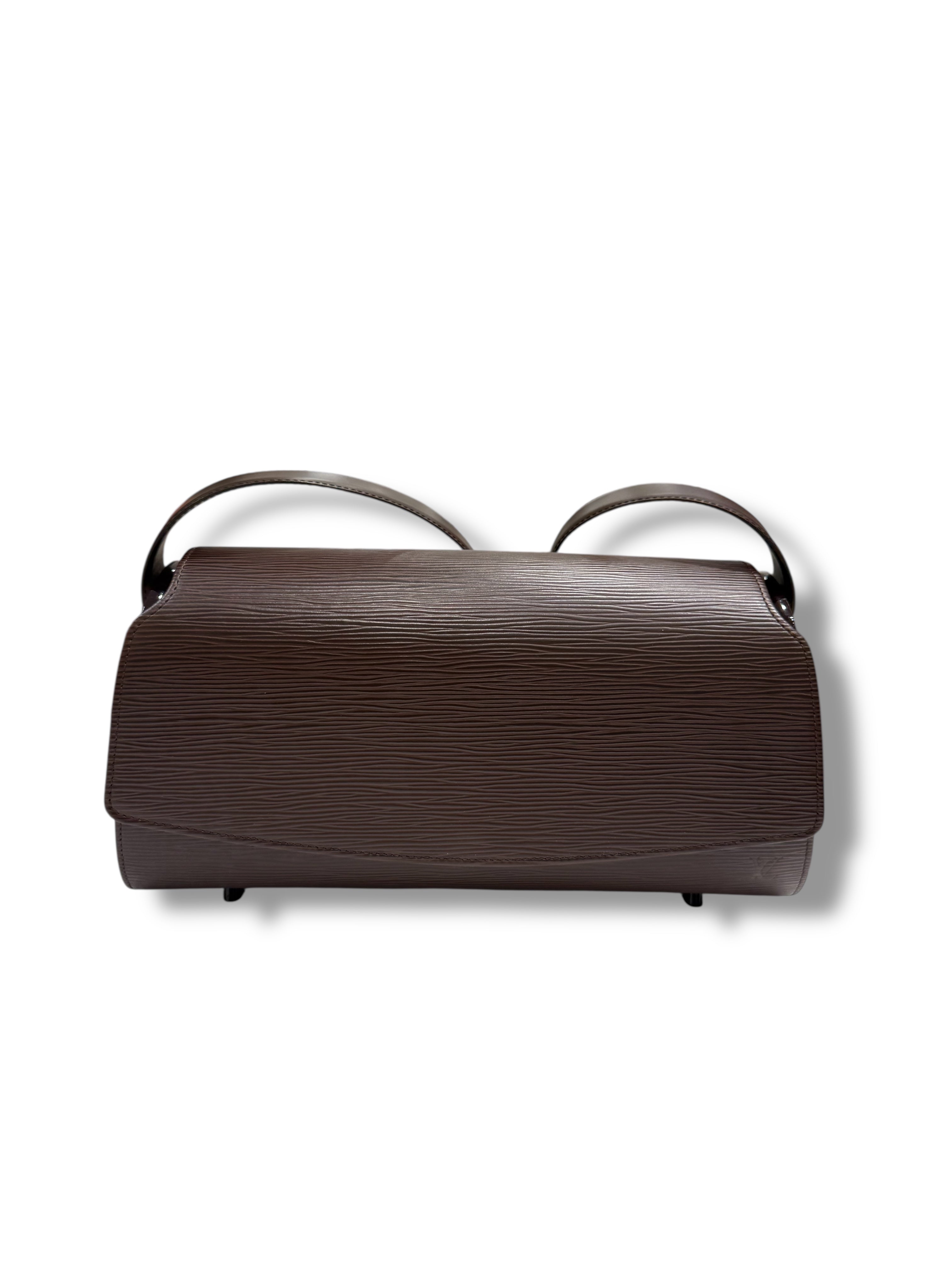 Louis Vuitton - sac noctambule cuir épi marron