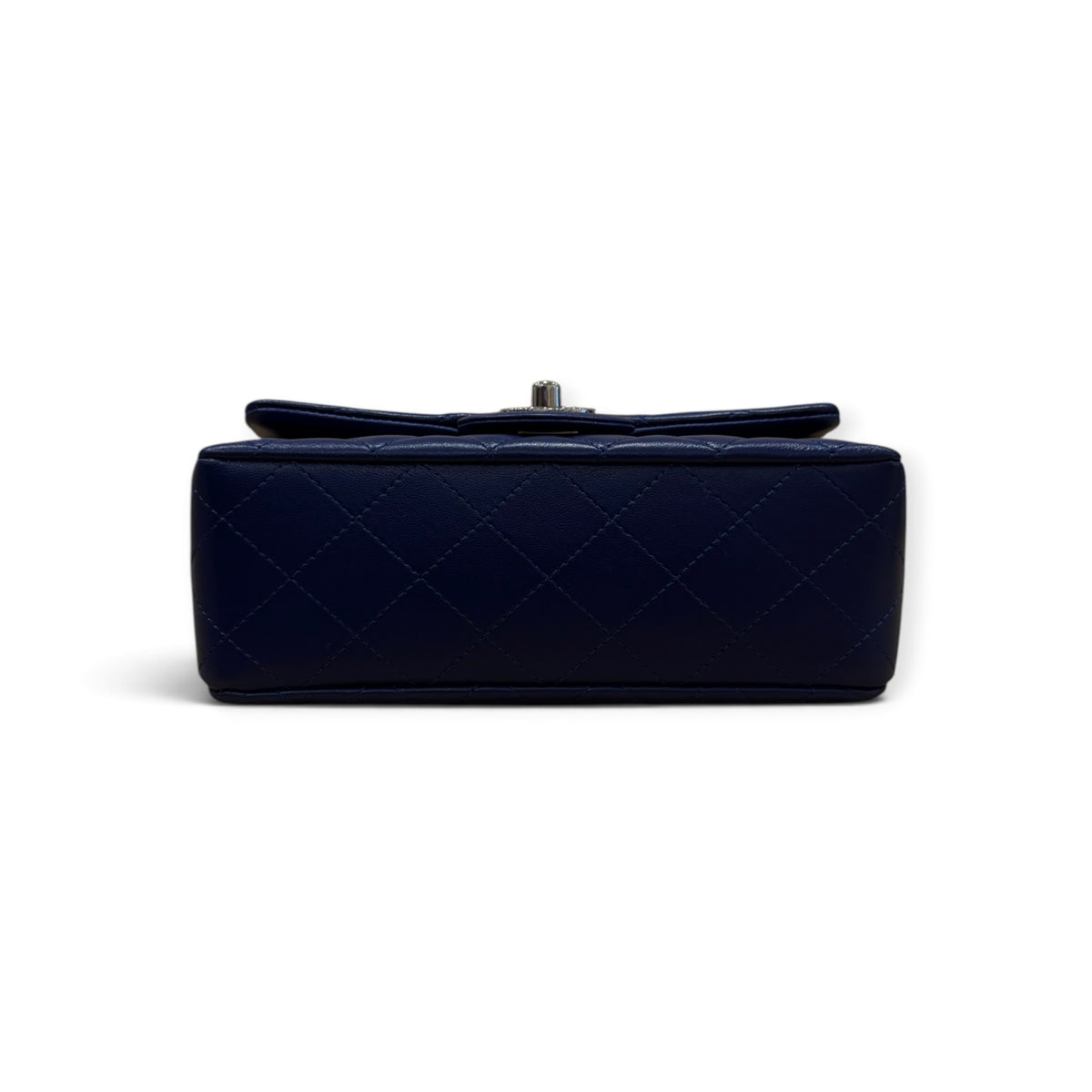 Chanel - Sac mini rectangulaire 20cm bleu