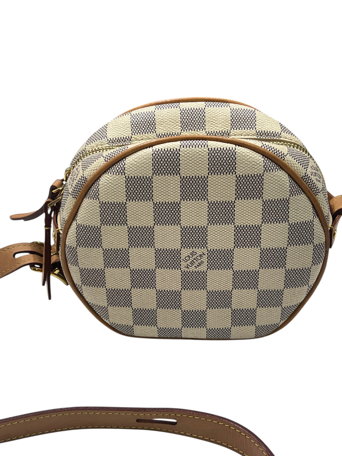 Louis Vuitton - sac boîte à chapeaux toile damier azur