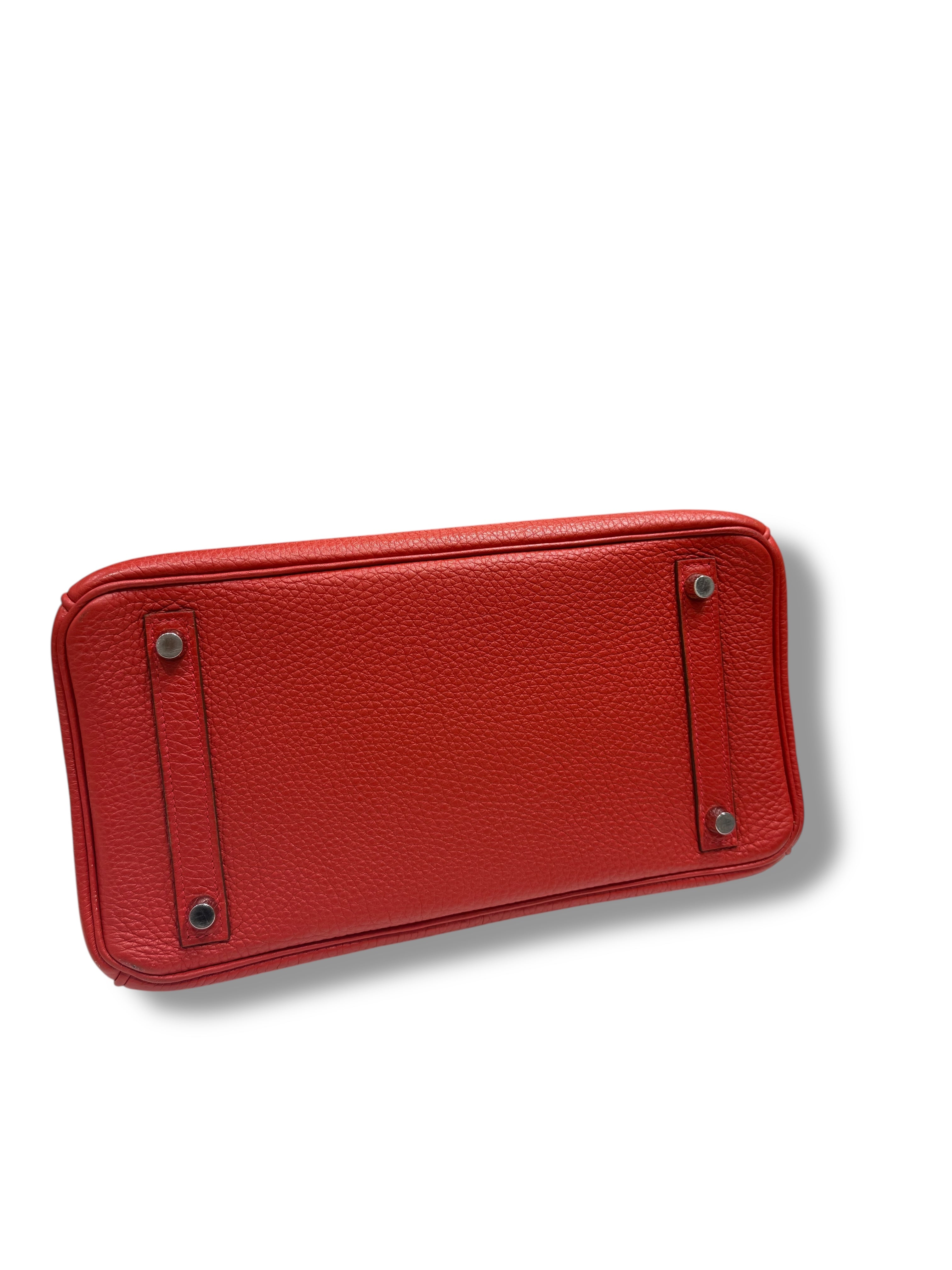 Hermès - Birkin 30 Rouge tomate togo PHW
