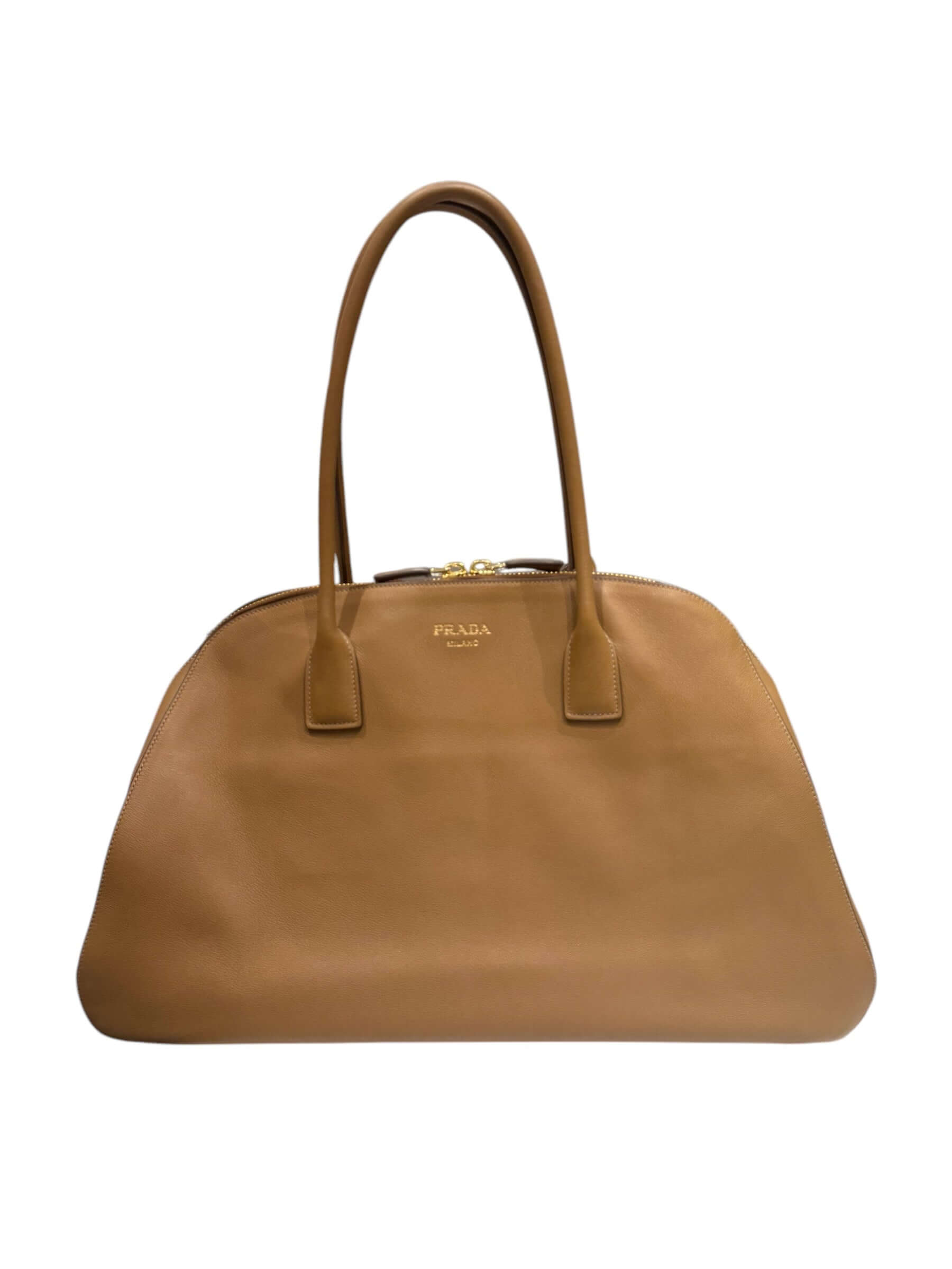 Prada - Sac Le grand cabas Caramel