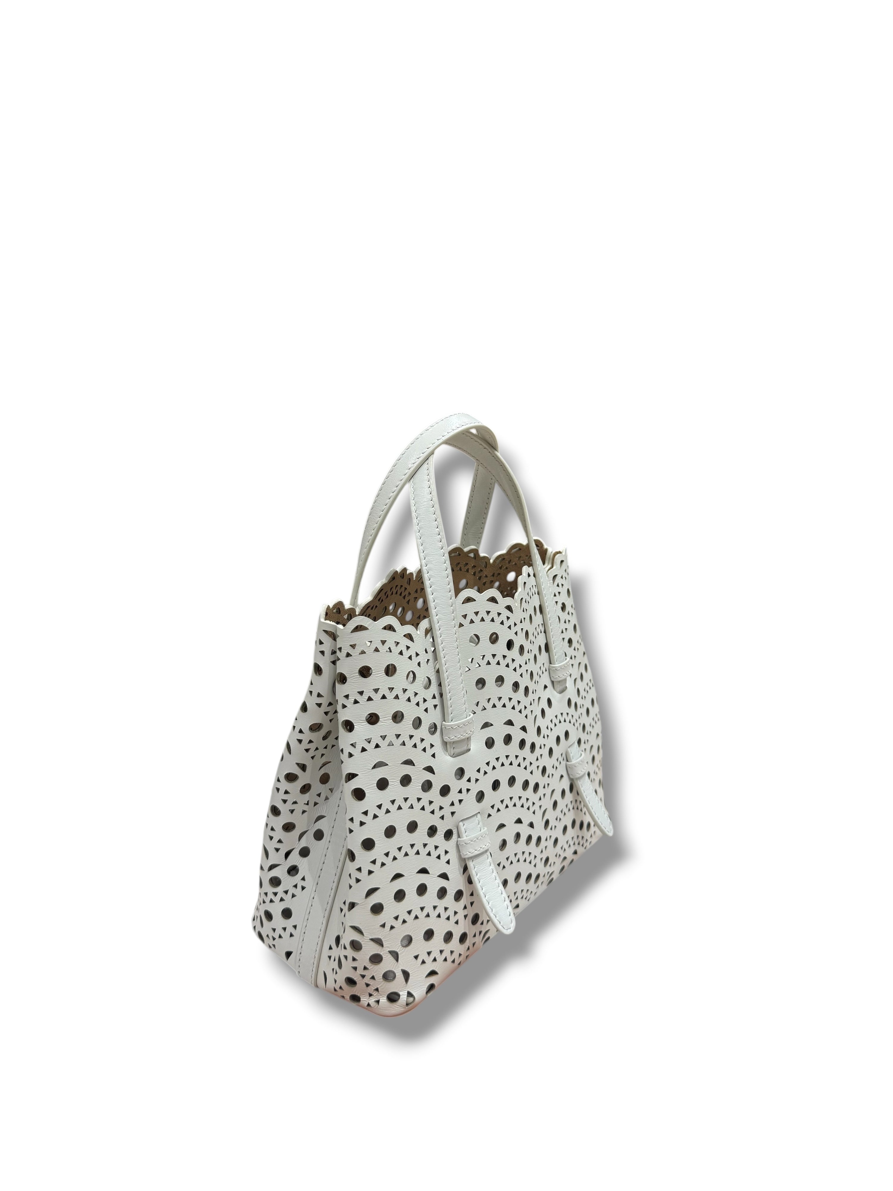 Alaïa - Sac Mina 20 blanc
