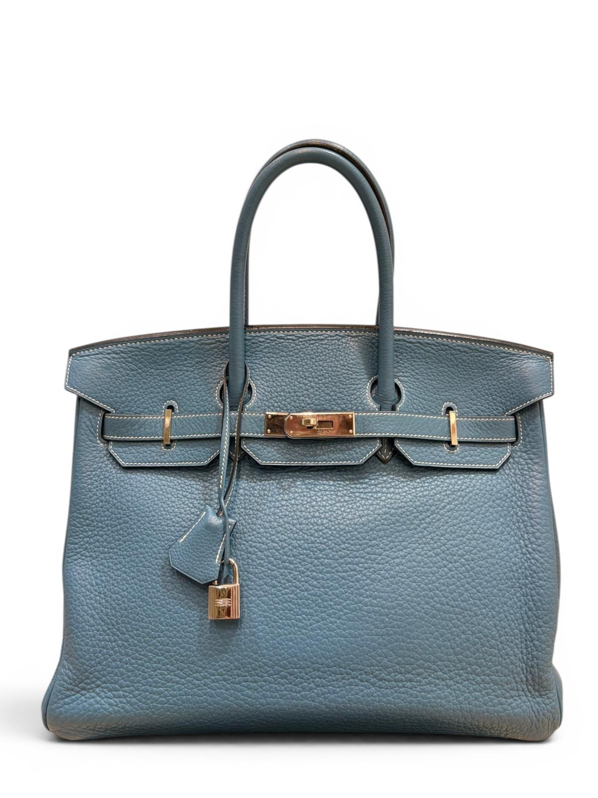 Hermès - Birkin 35 Bleu jeans