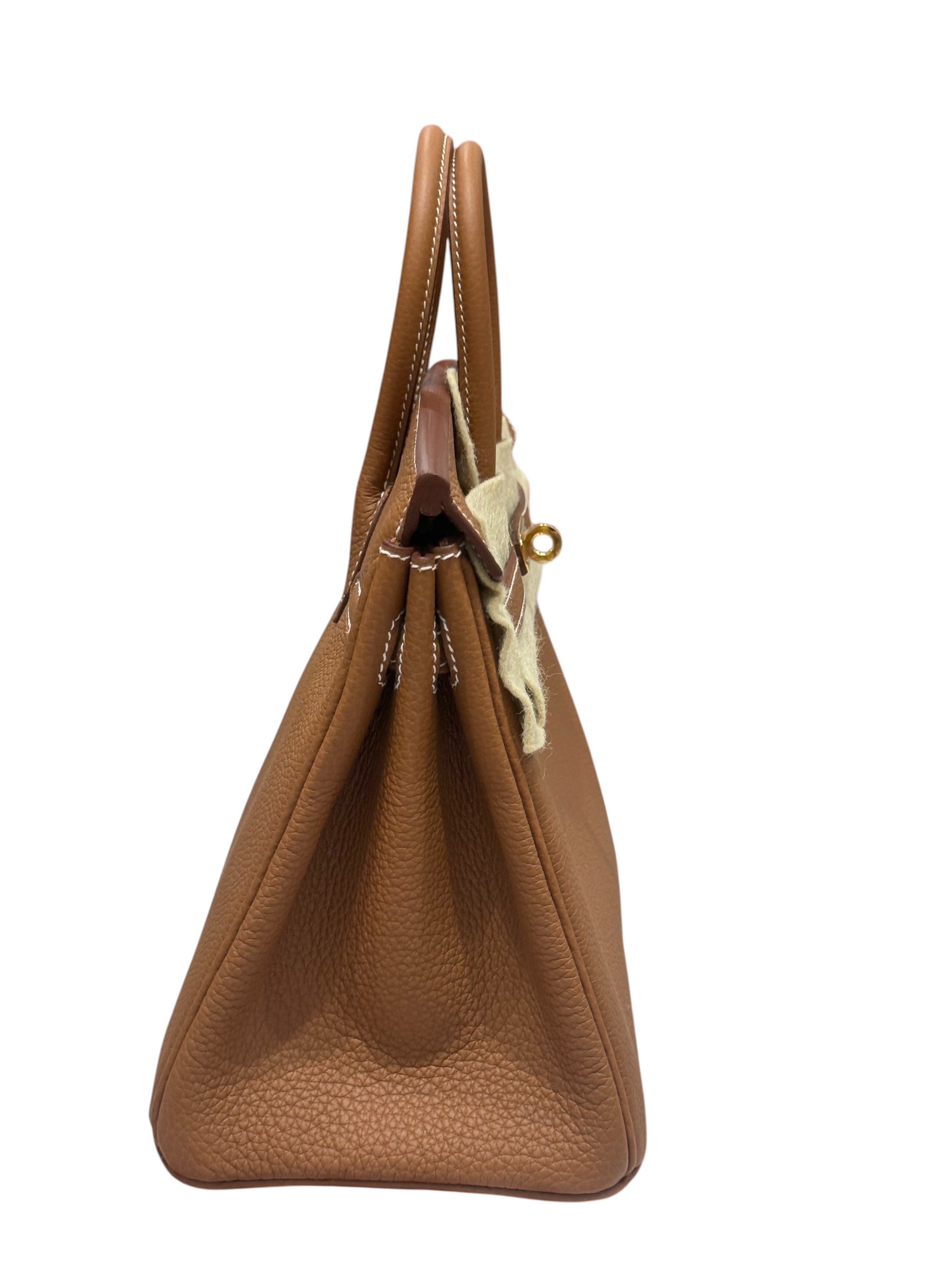 Hermès- Sac Birkin 25 Gold et GHW