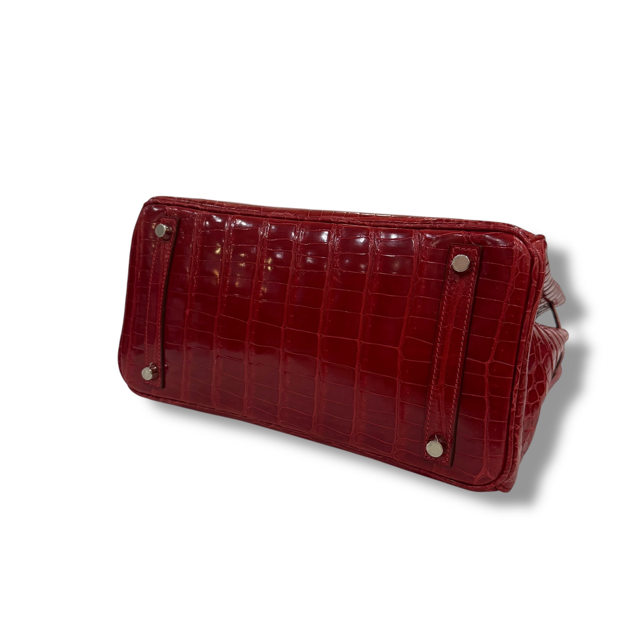 Hermès - Sac Birkin 30 Crocodile Porosus