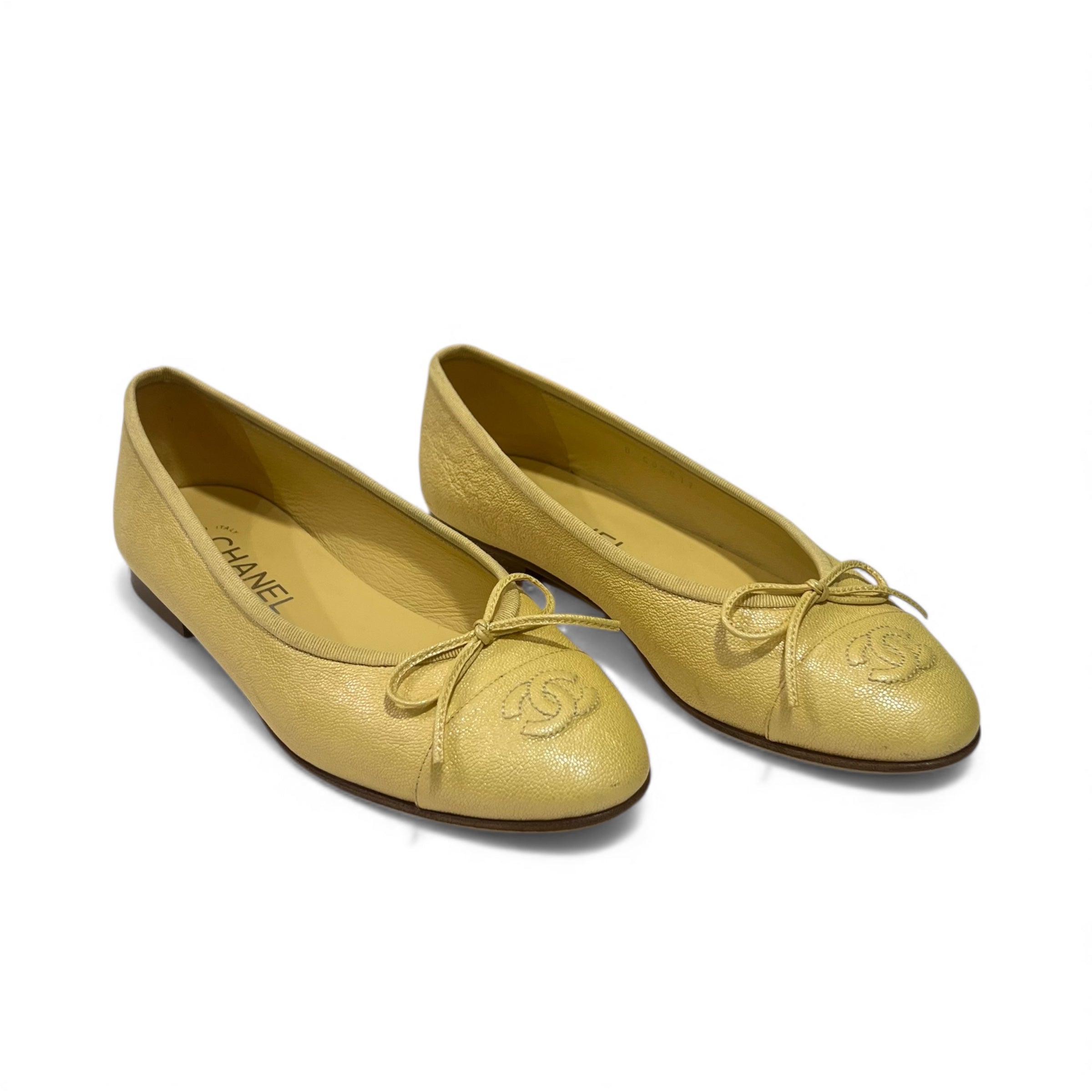 Chanel - Ballerinas Gr. 37,5
