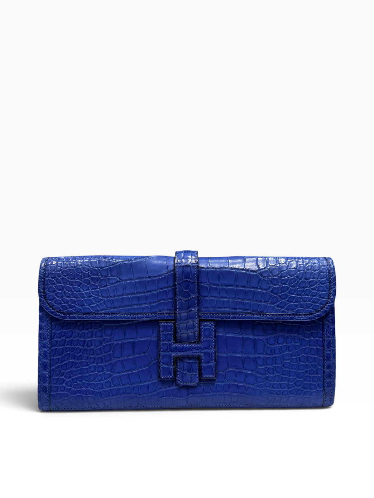 Hermès - Pochette Jige 29 Alligator Mat