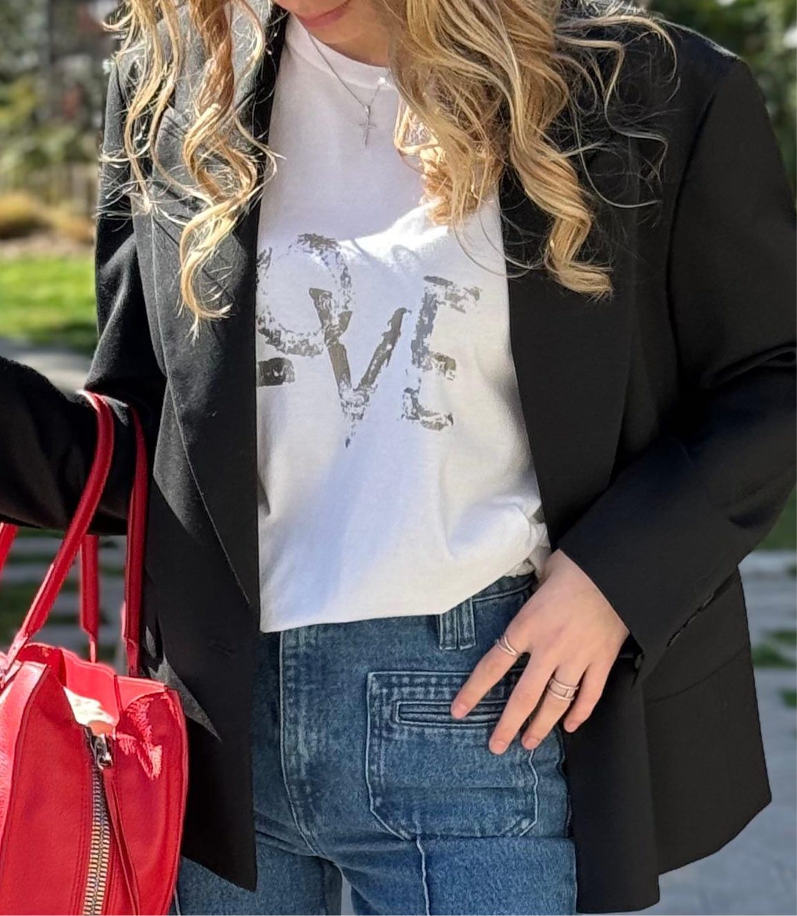 Saint Laurent - Tee shirt LOVE t.S