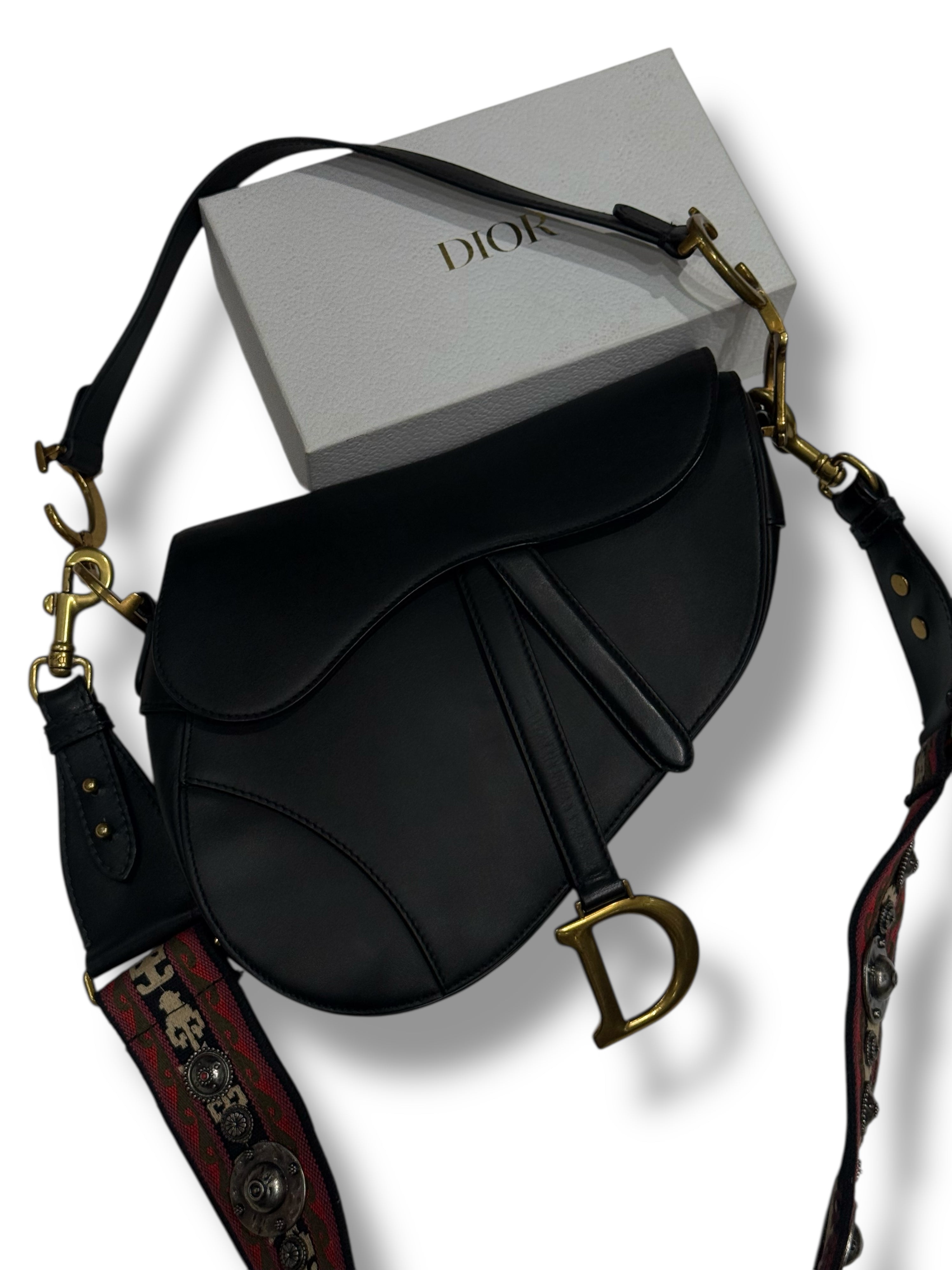 Dior - Großer Satteltaschen-Schulterbeutel