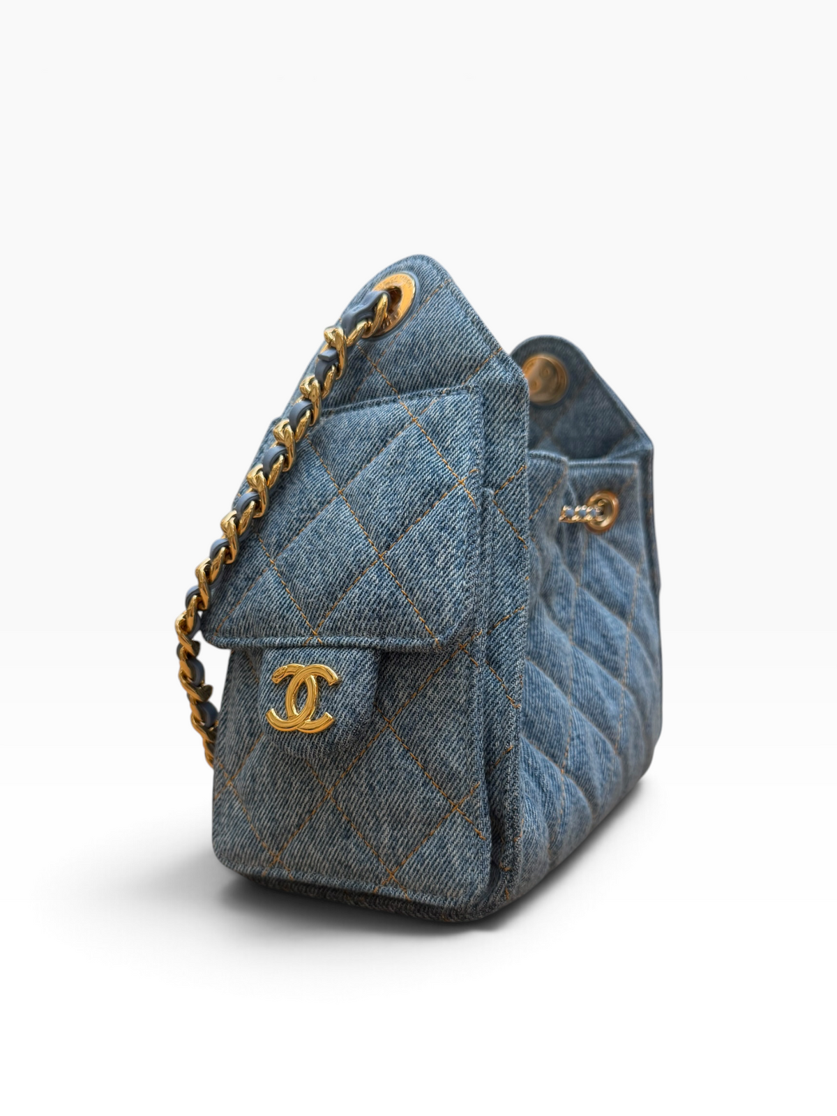Chanel - Sac hobo 25 mini Denim