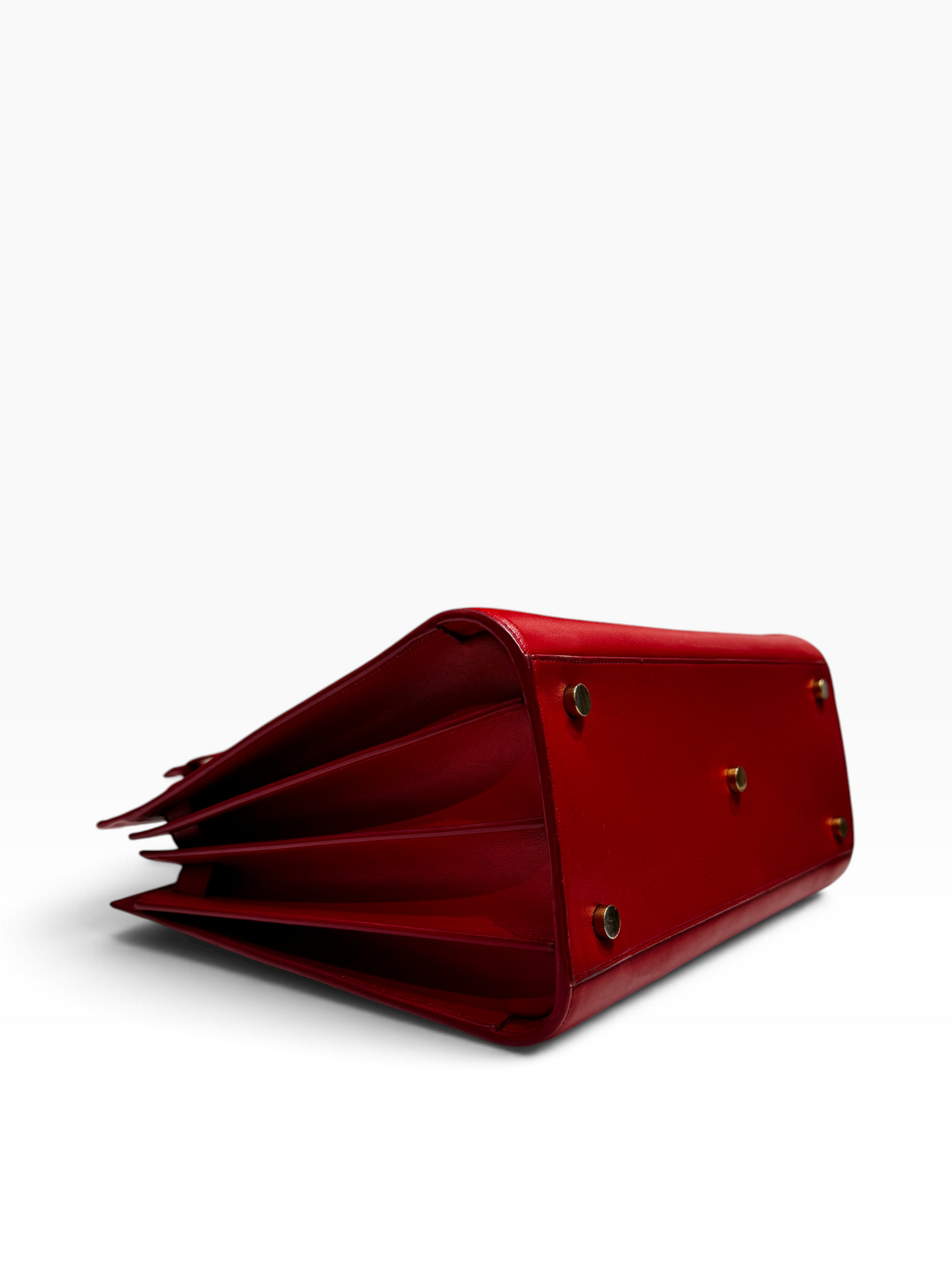 Saint Laurent - Sac de jour small rouge