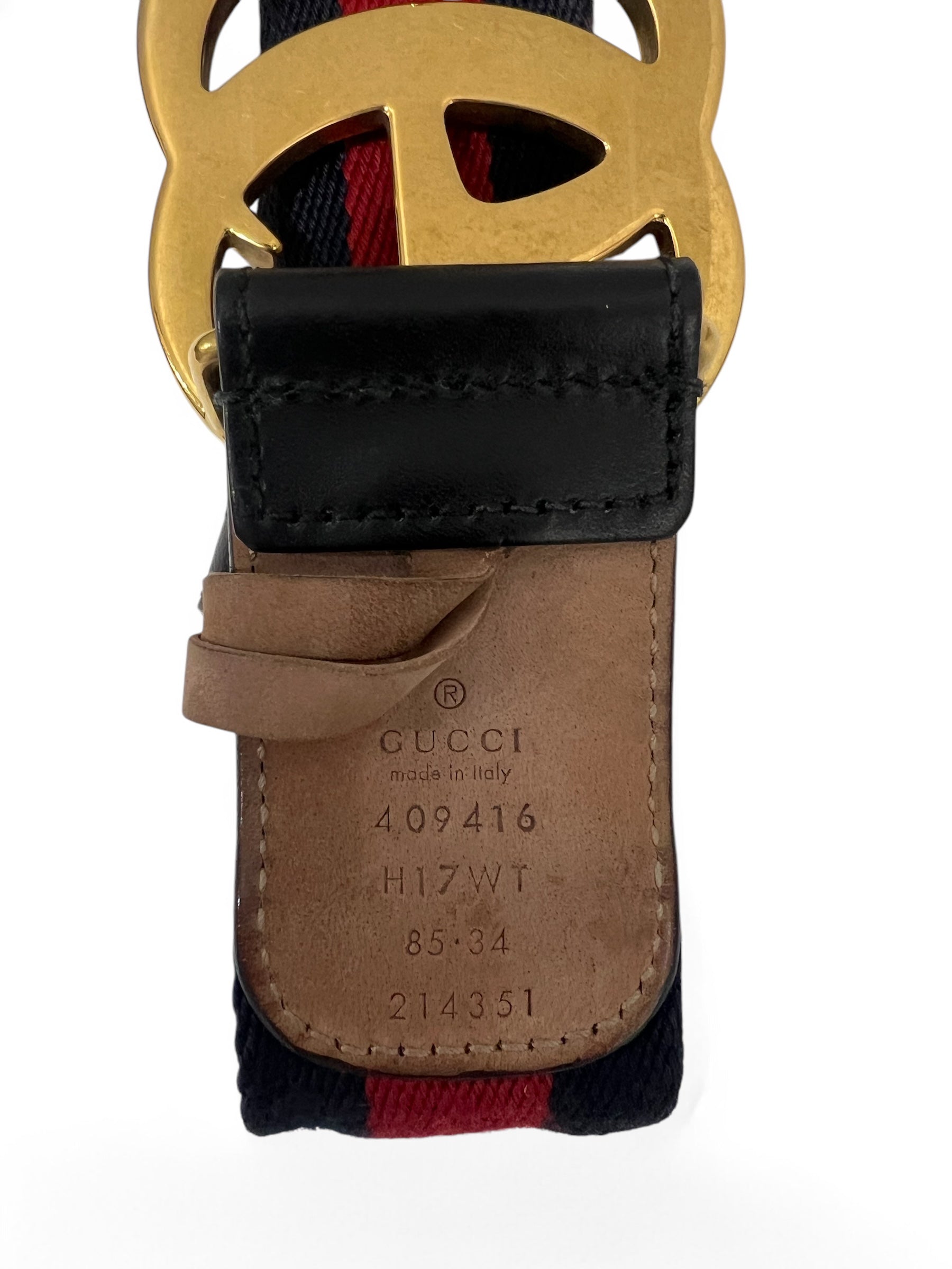 Gucci - Ceinture bicolore
