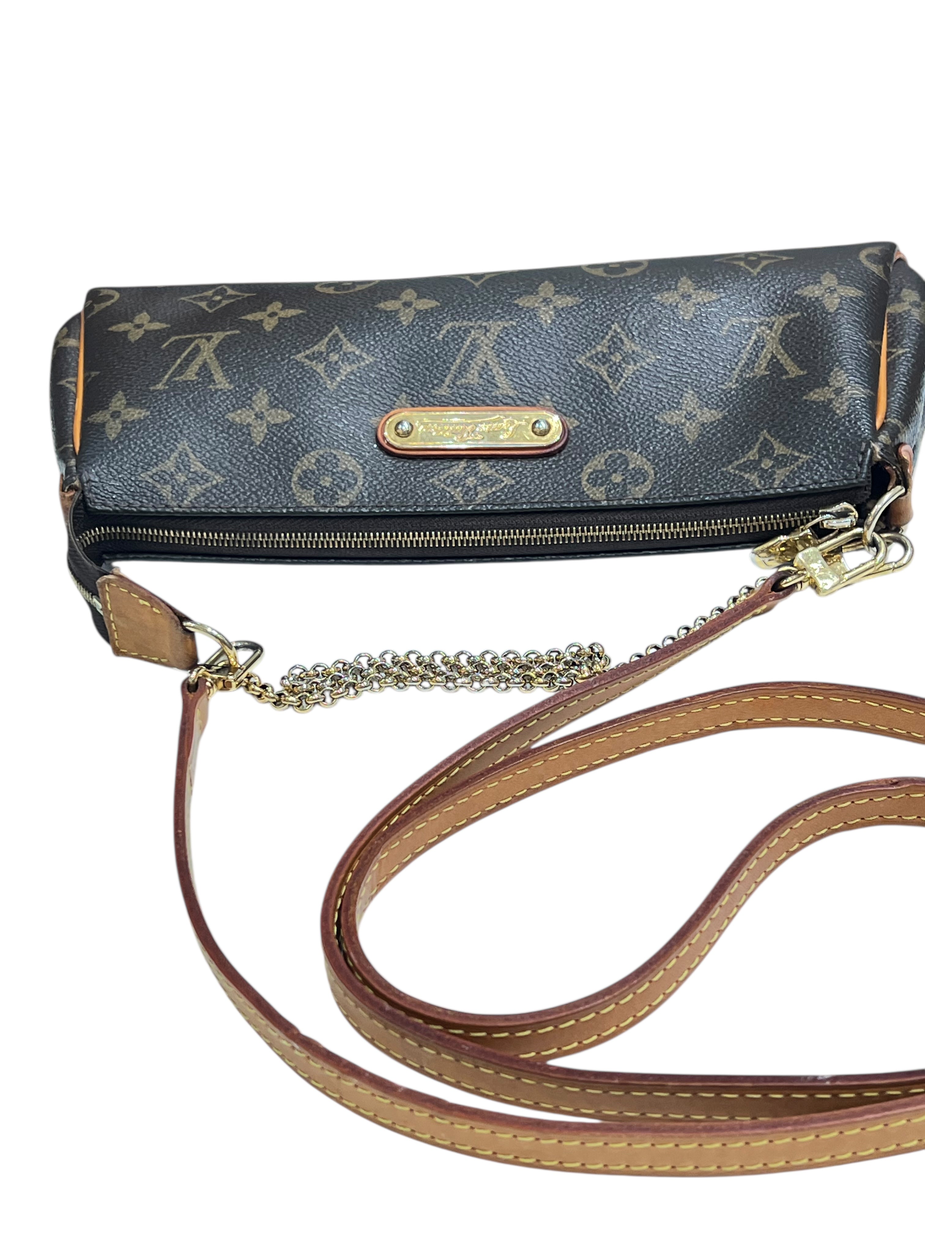 Louis Vuitton - Sac pochette Eva toile monogramme