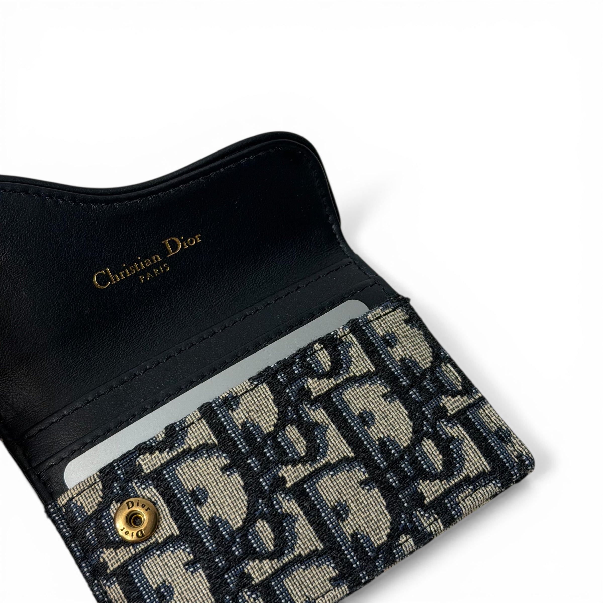 Dior Porte-cartes Bloom Saddle | Les Folies d’Eugénie