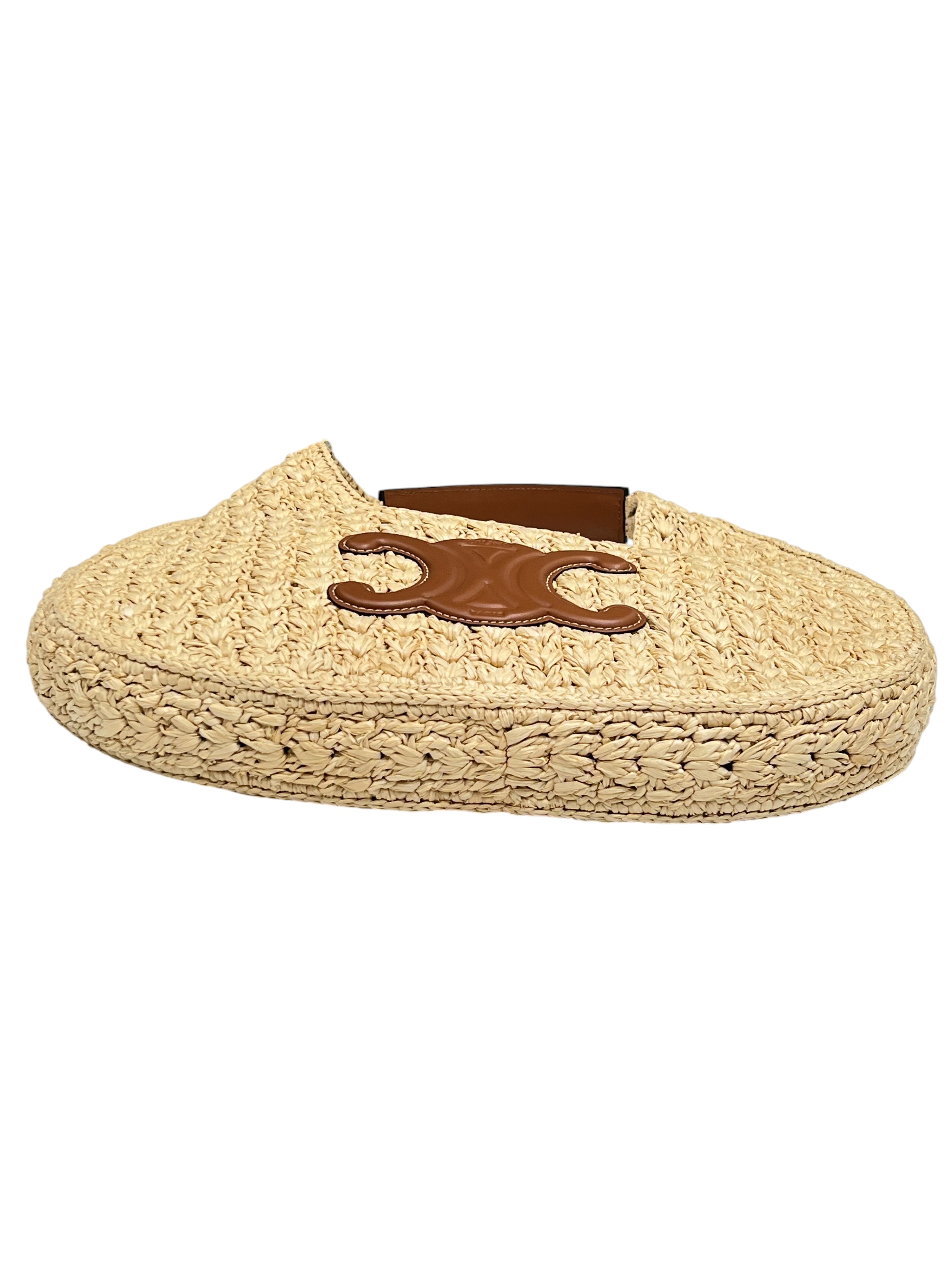Céline – Hobo-Tasche aus Raphia, mittelgroß