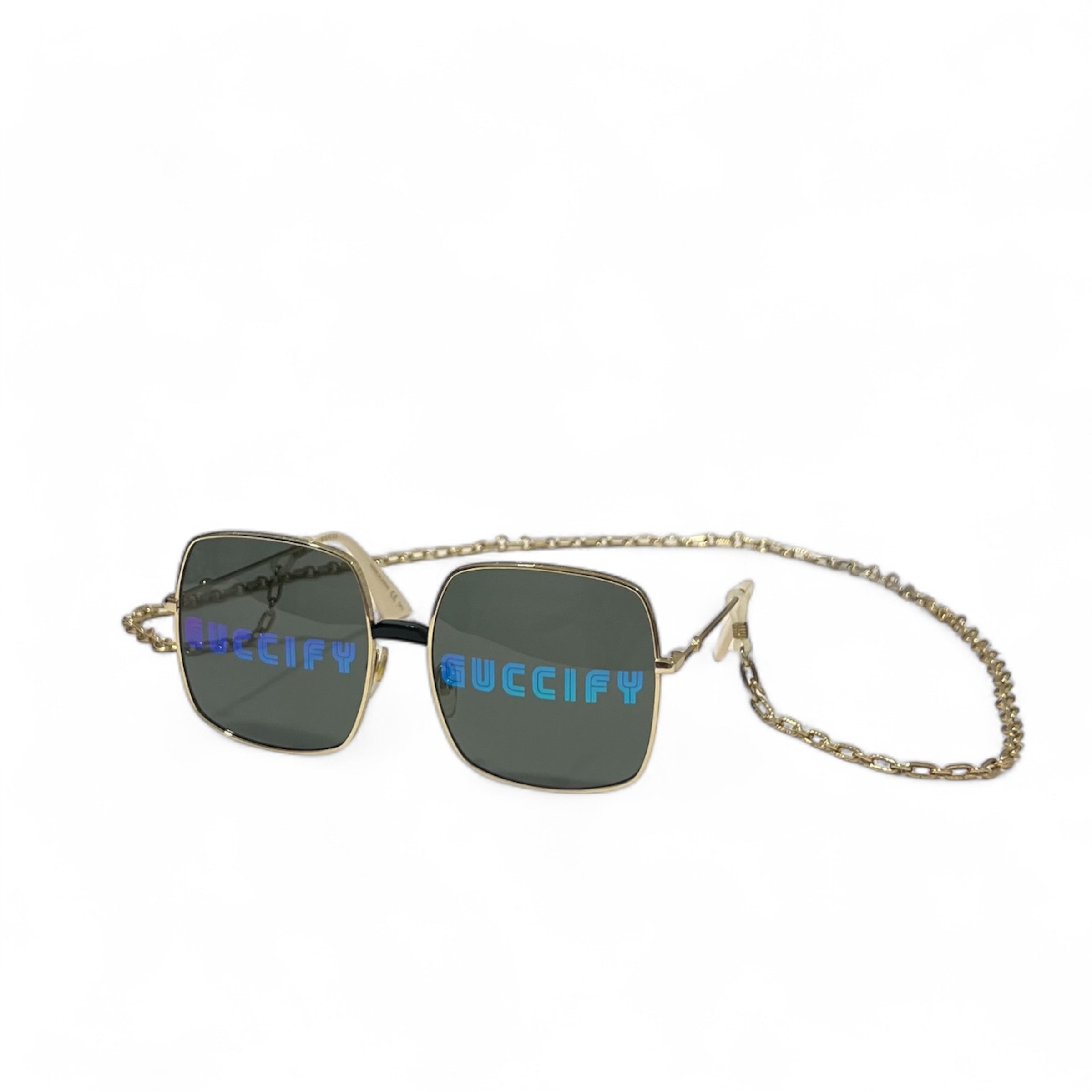 Gucci - Solaires GUCCIFY avec chaîne