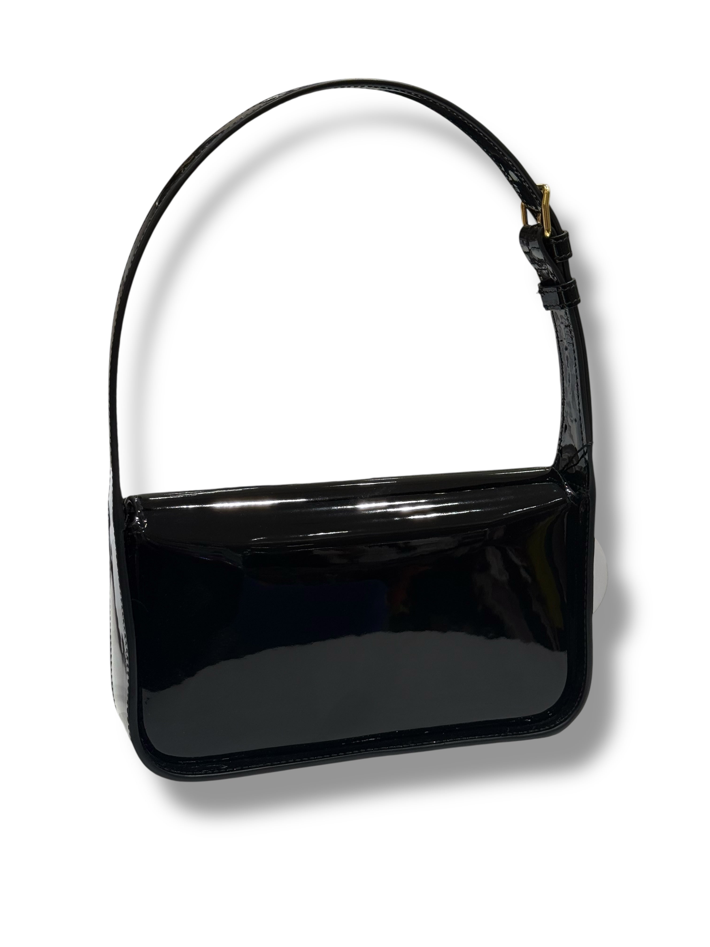 Celine - Sac Terence cuir vernis noir
