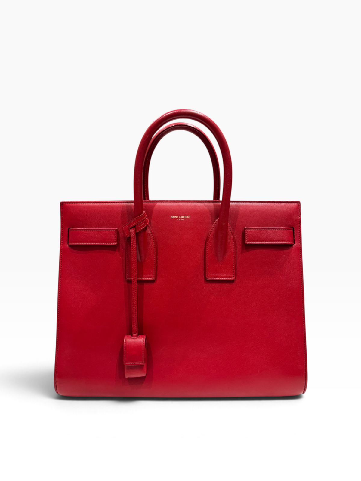 Saint Laurent - Sac de jour small rouge