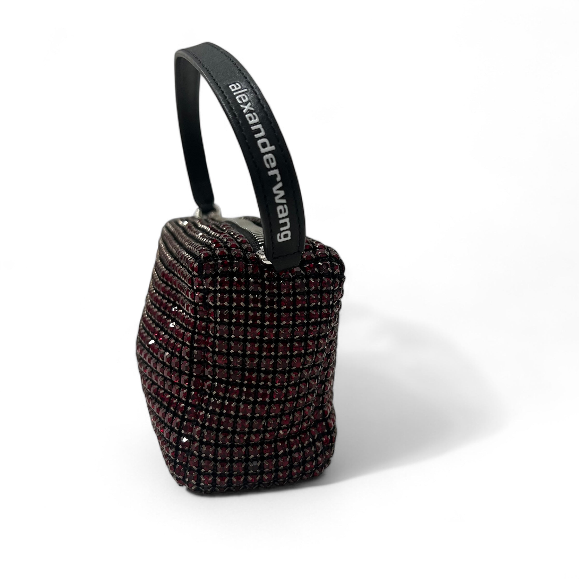 Alexander Wang - Pochette à strass rouge