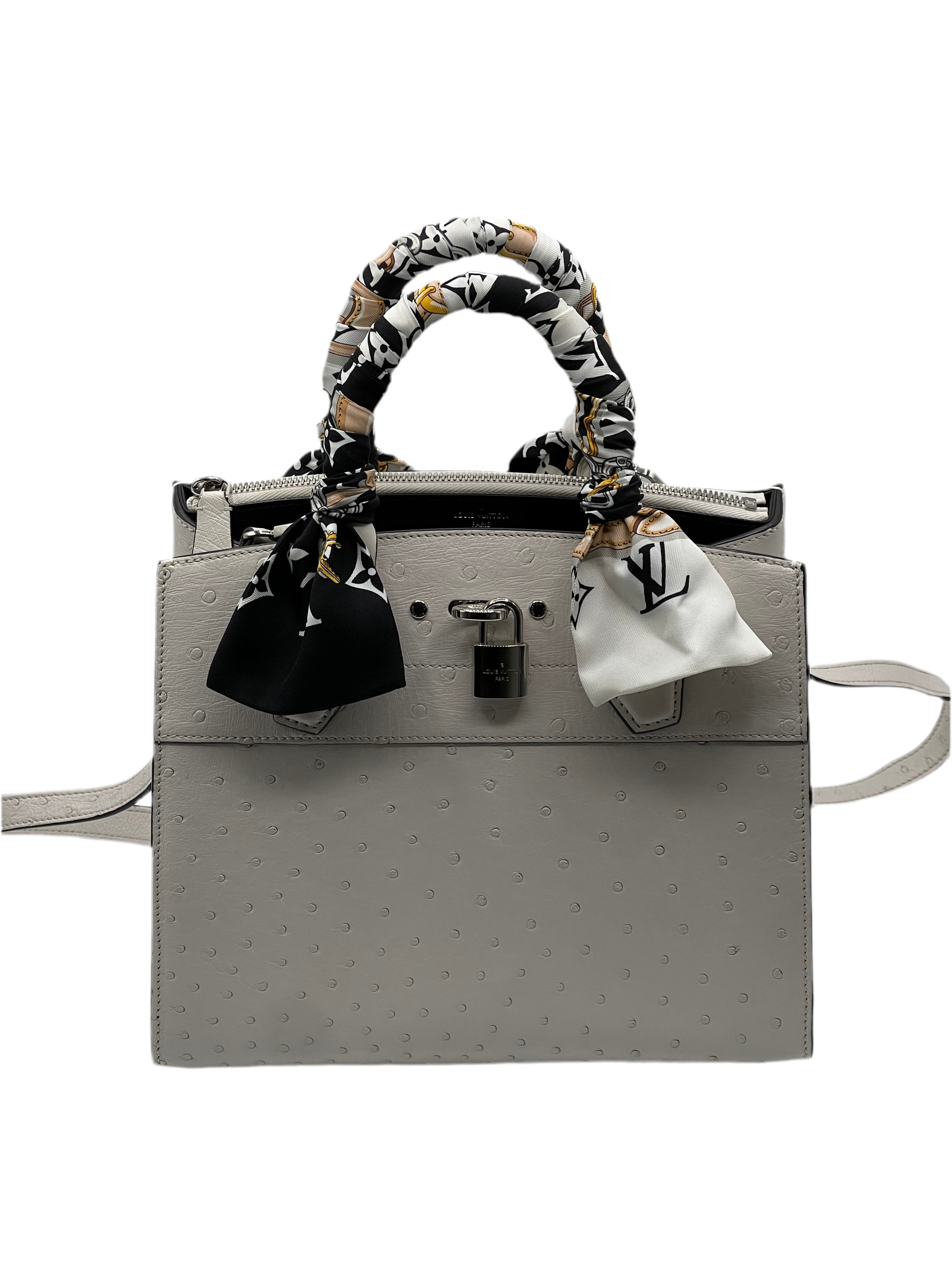 Louis Vuitton - Sac City Steamer PM Autruche