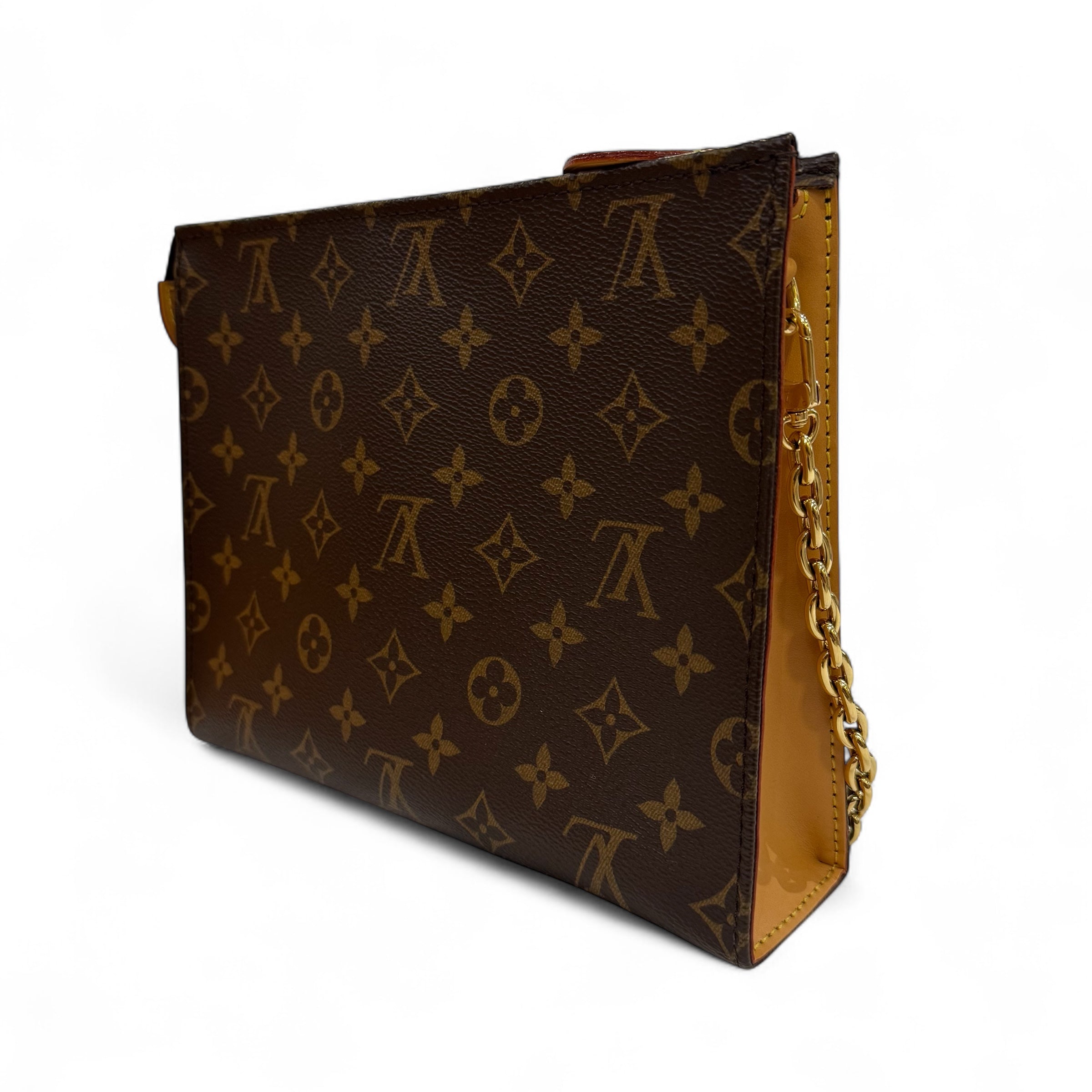 Louis Vuitton - Sac pochette Monogram avec chaîne