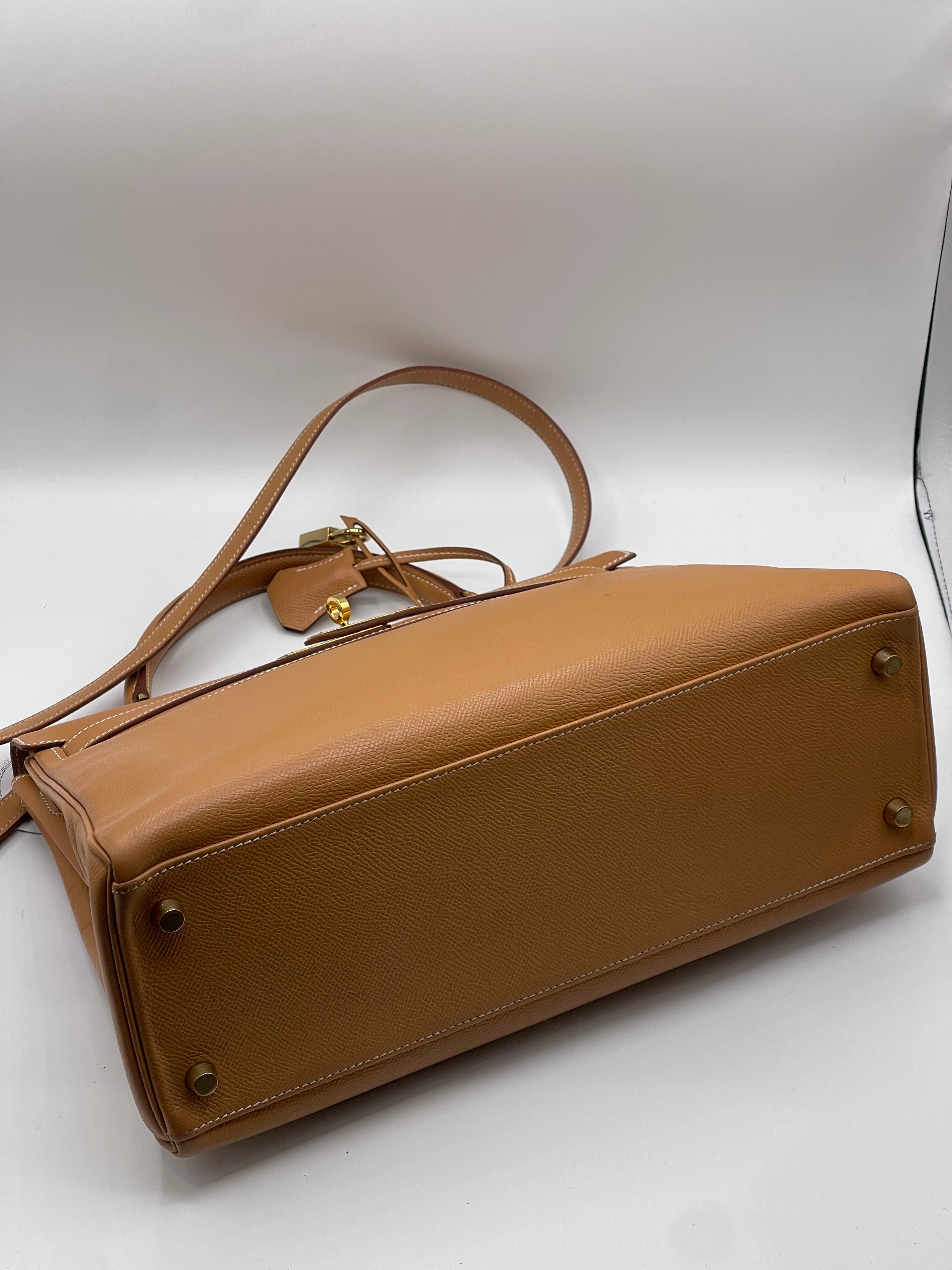 Hermès - Sac Kelly 32 naturel