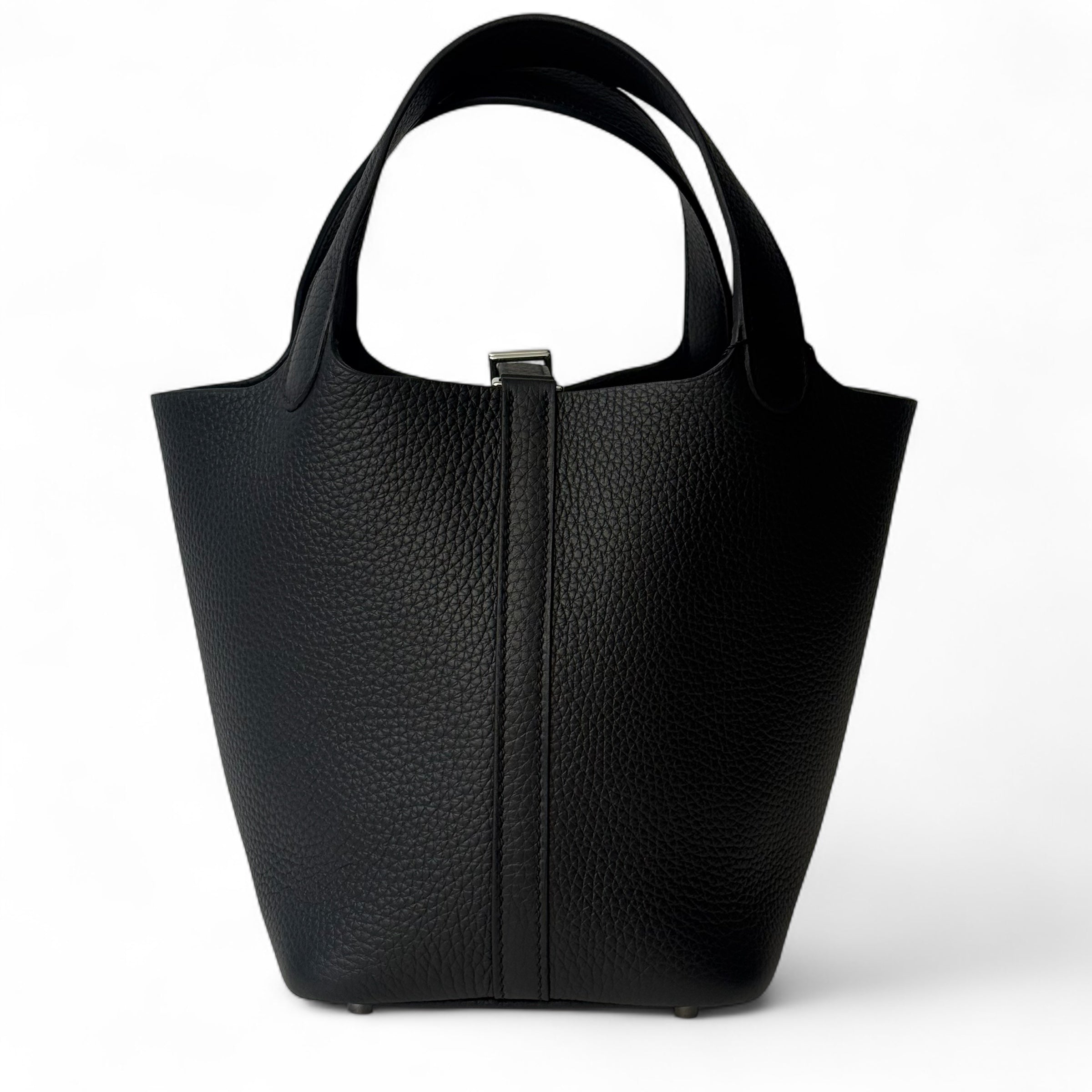Hermès - Borsa Picotin 18 Nero