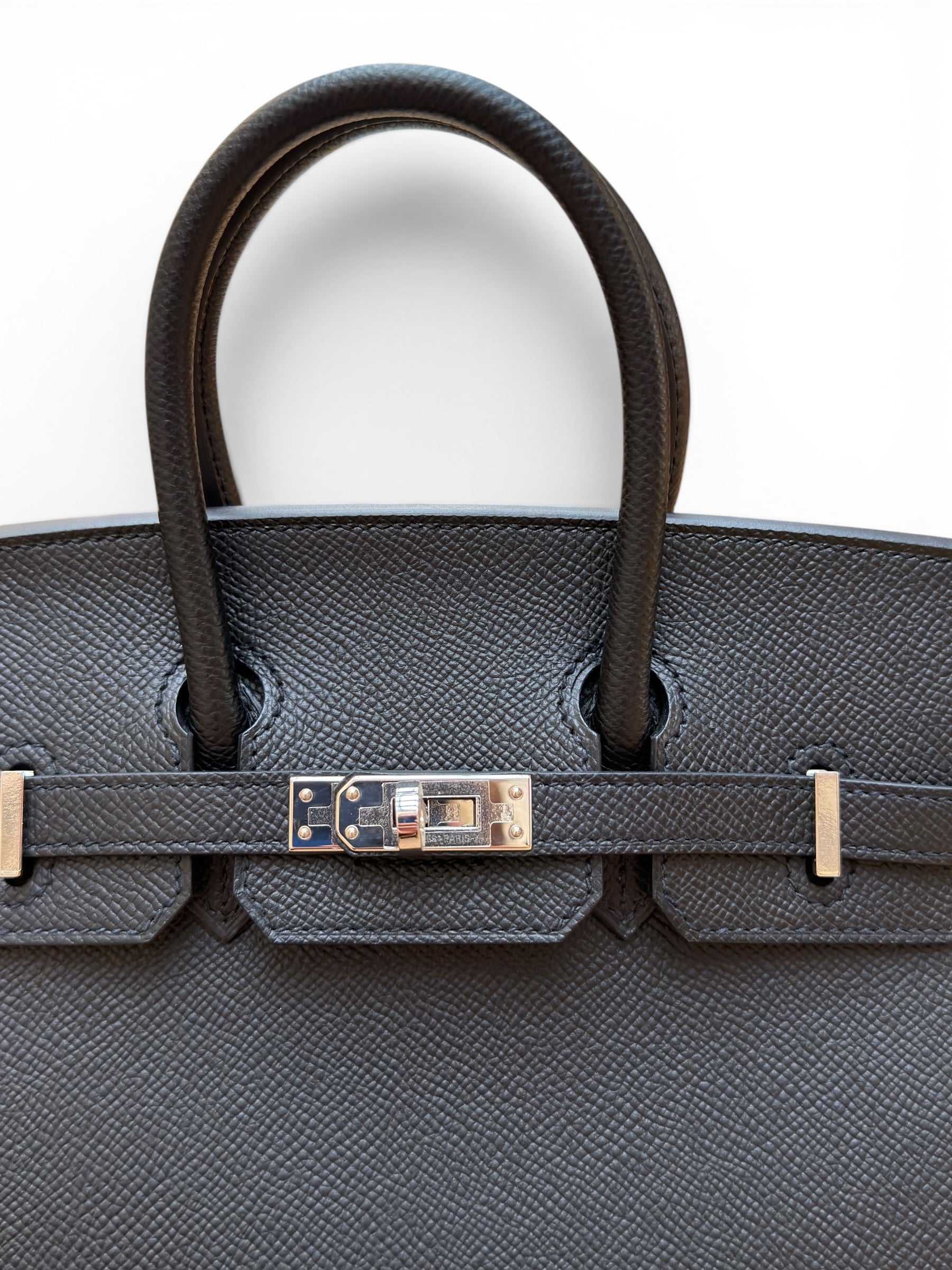 Hermès - Sac Birkin 25 Epsom noir