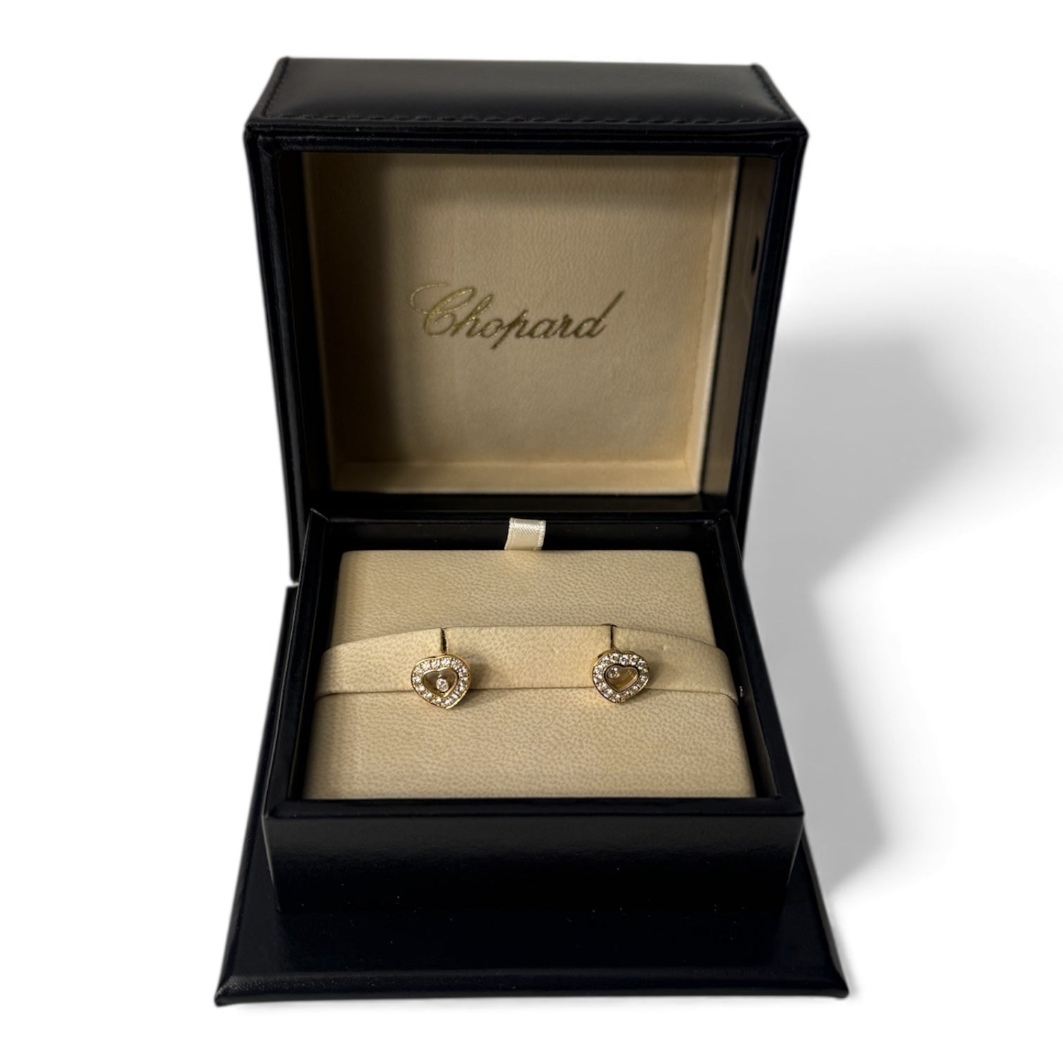 Chopard - Boucles d’oreilles Happy Diamonds cœur