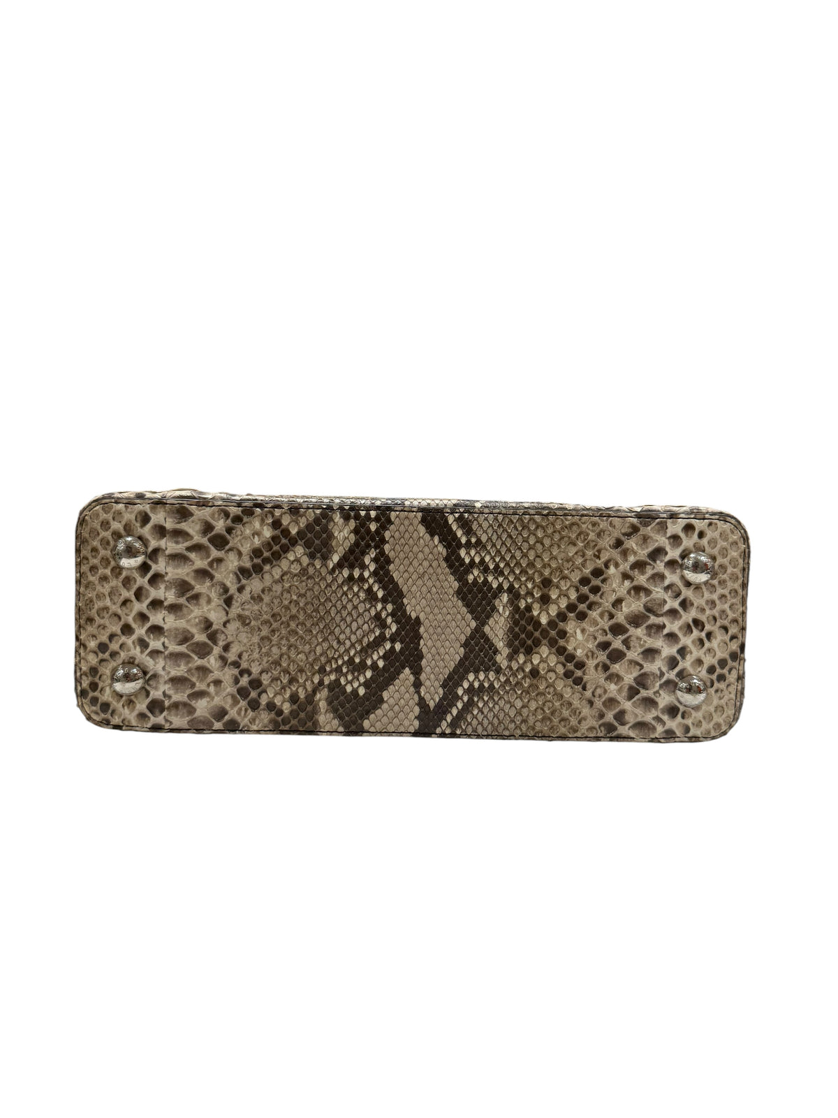 Louis Vuitton – Capucines MM aus natürlichem Pythonleder
