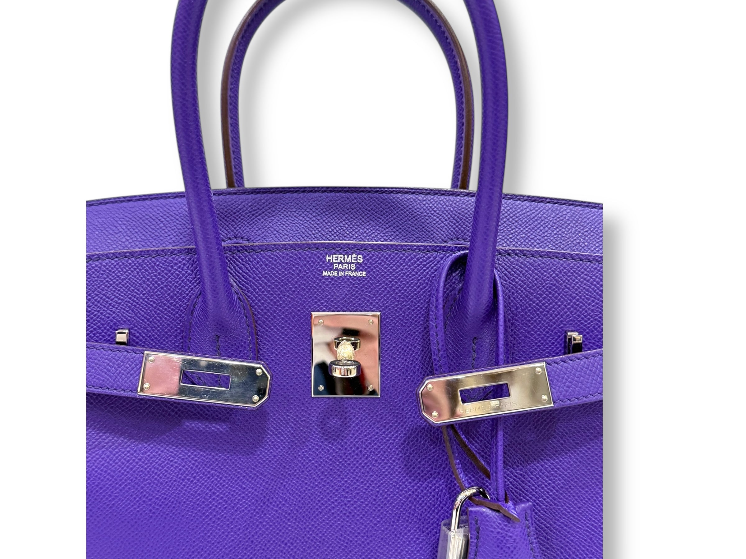 Hermès - Sac Birkin 30 epsom Anémone