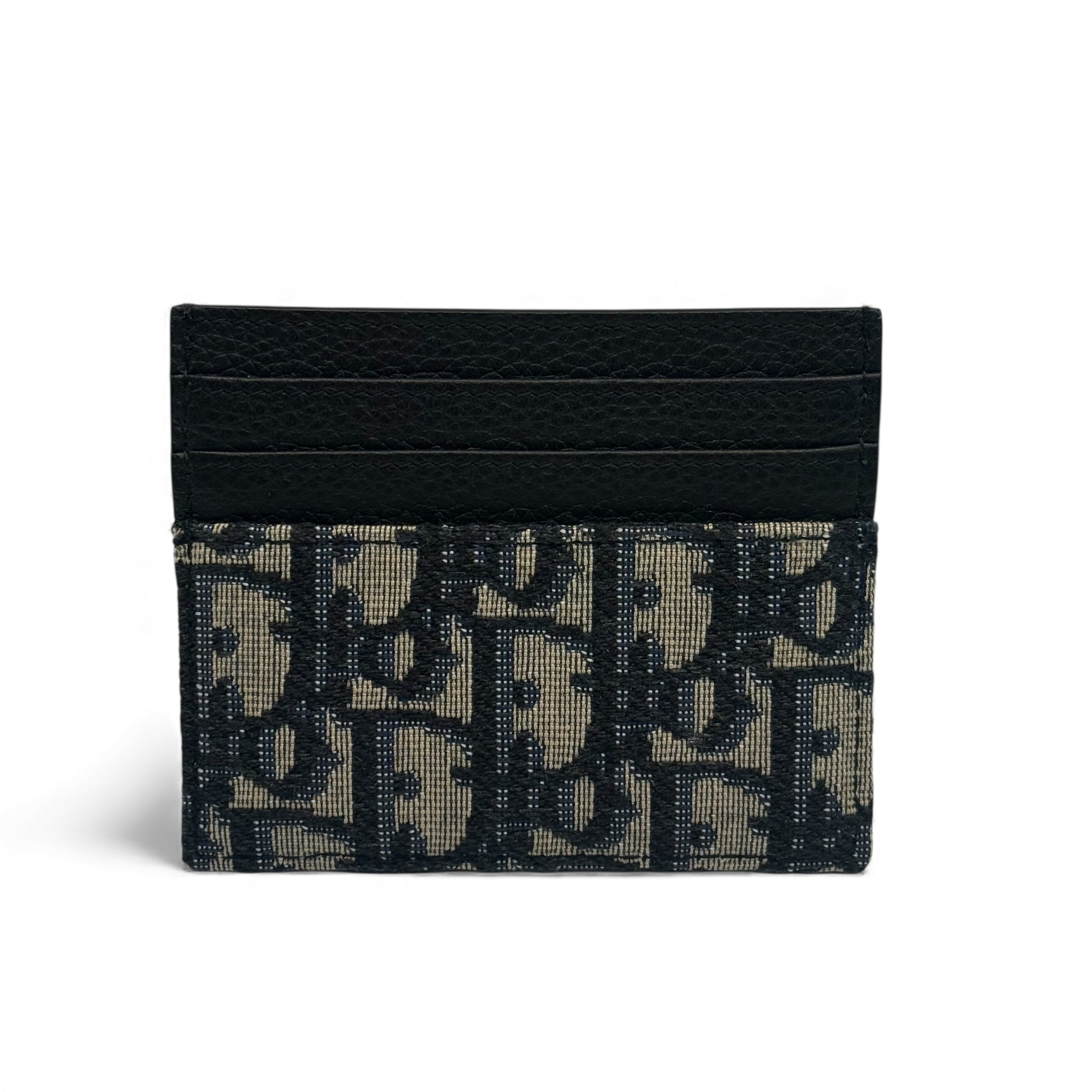 Dior - Oblique canvas card holder