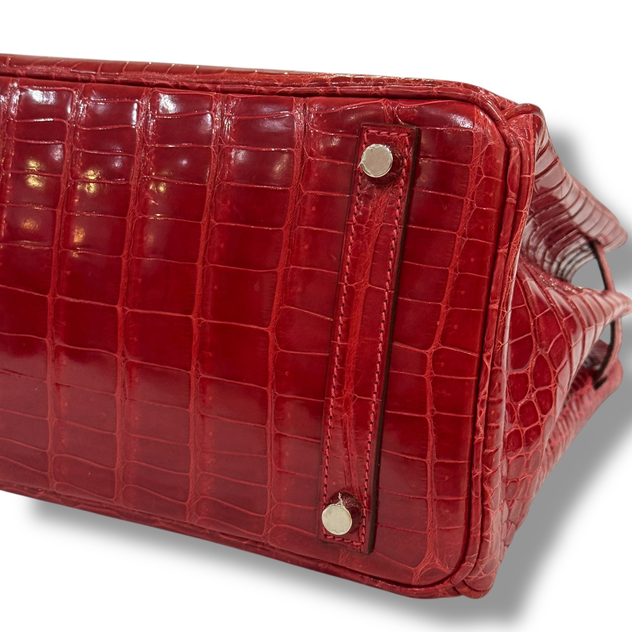 Hermès - Sac Birkin 30 Crocodile Porosus