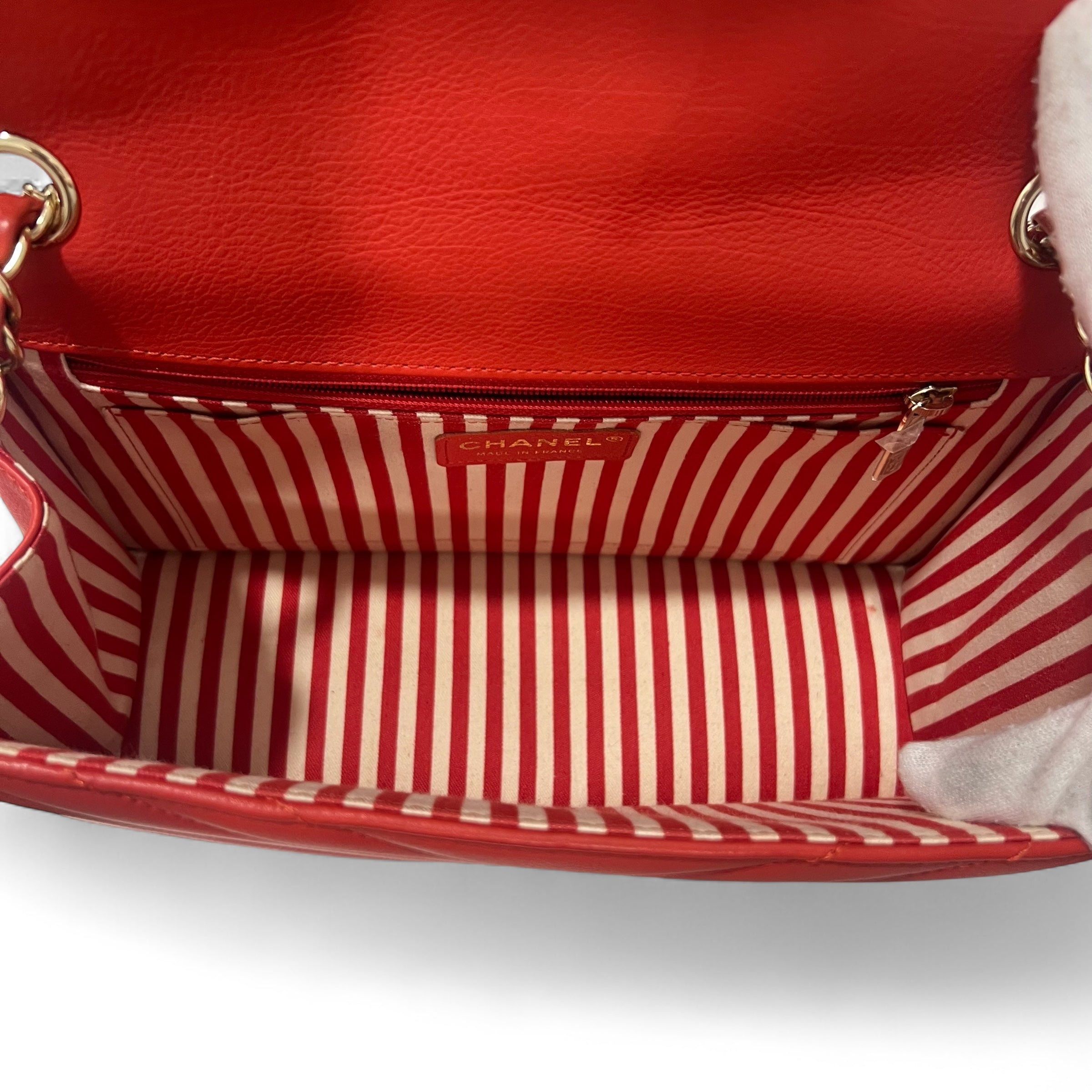 Chanel - Sac Enveloppe Chevron