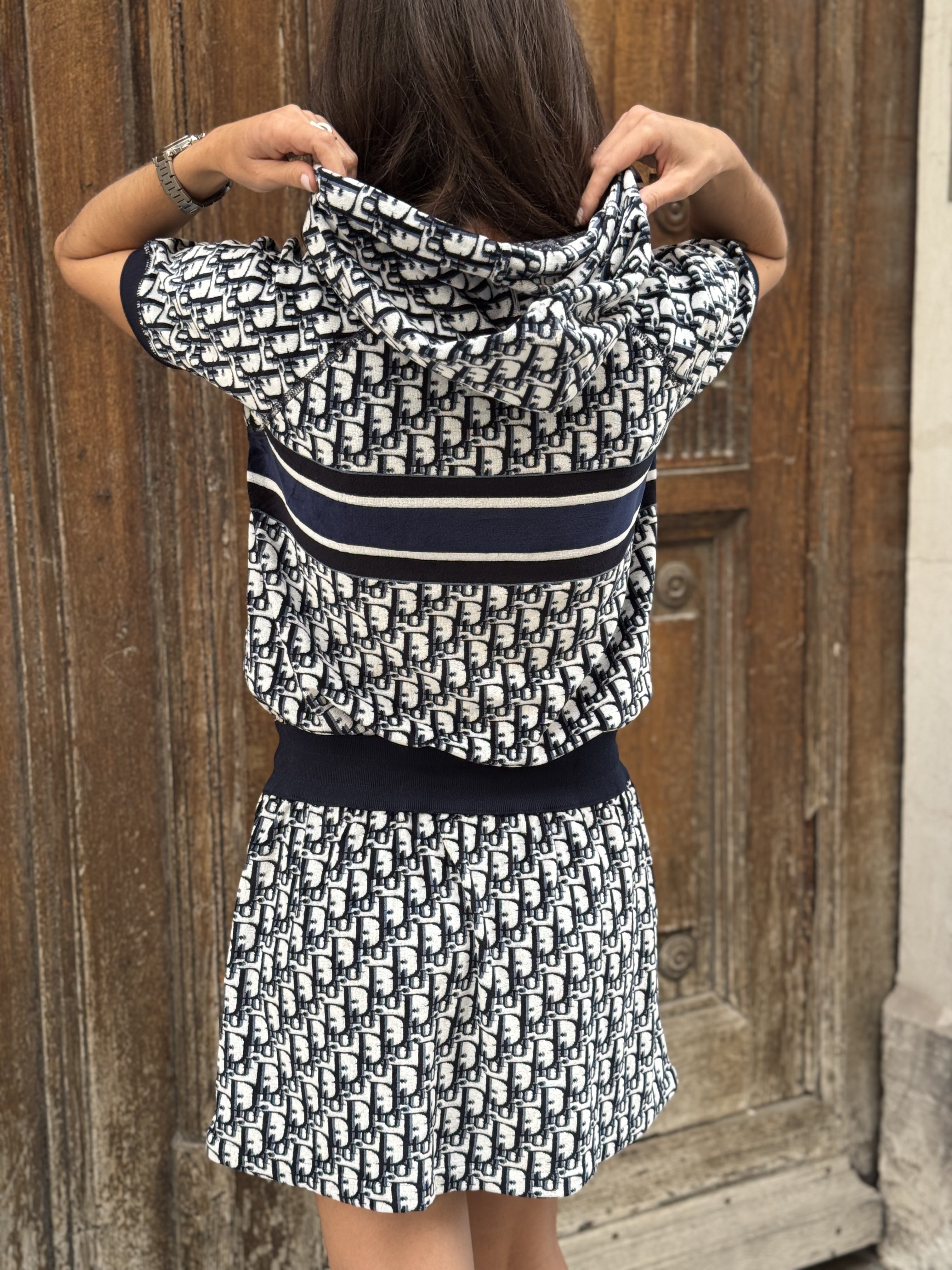 디올 - 모노그램 스폰지 드레스