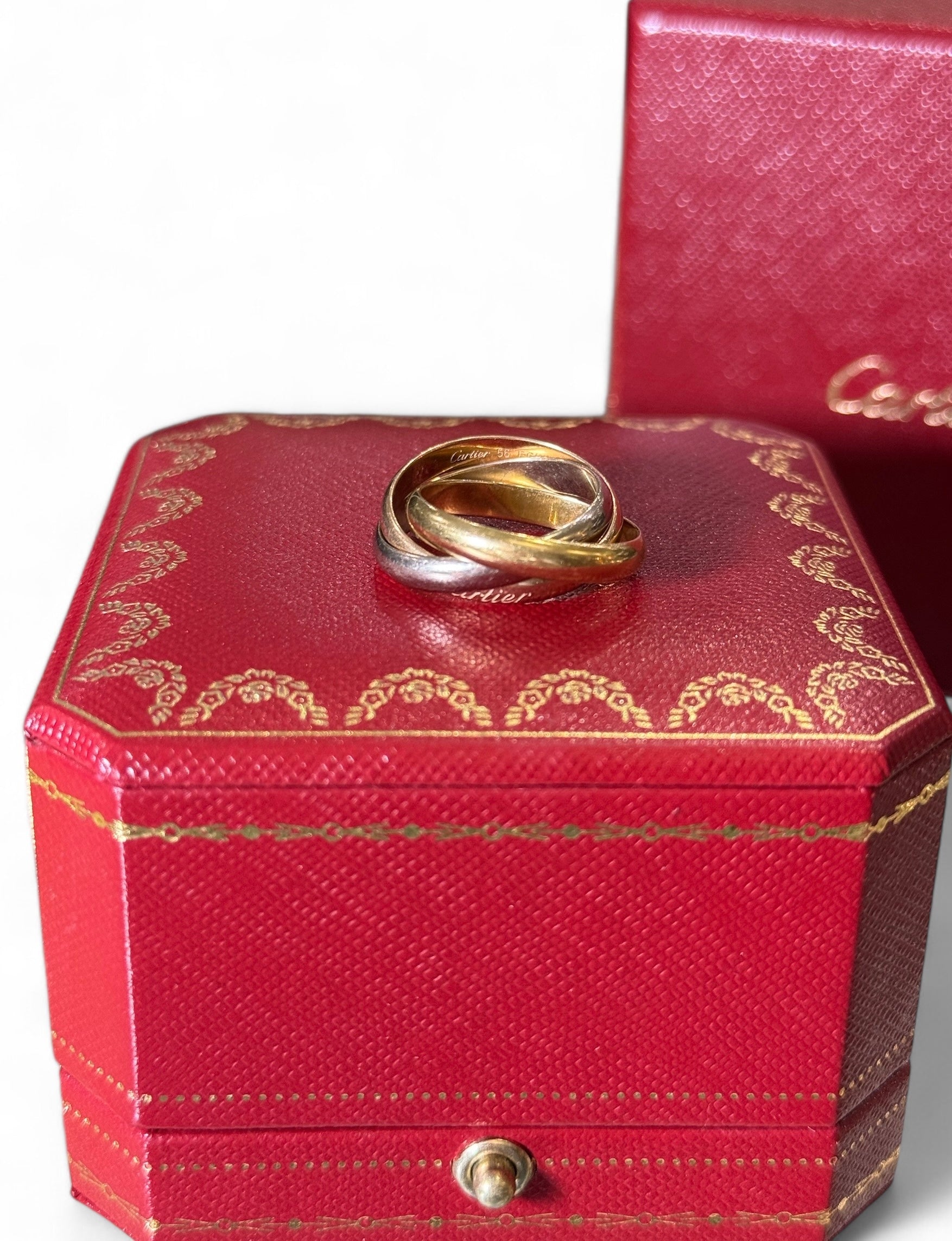 Cartier - Bague Trinity T.53