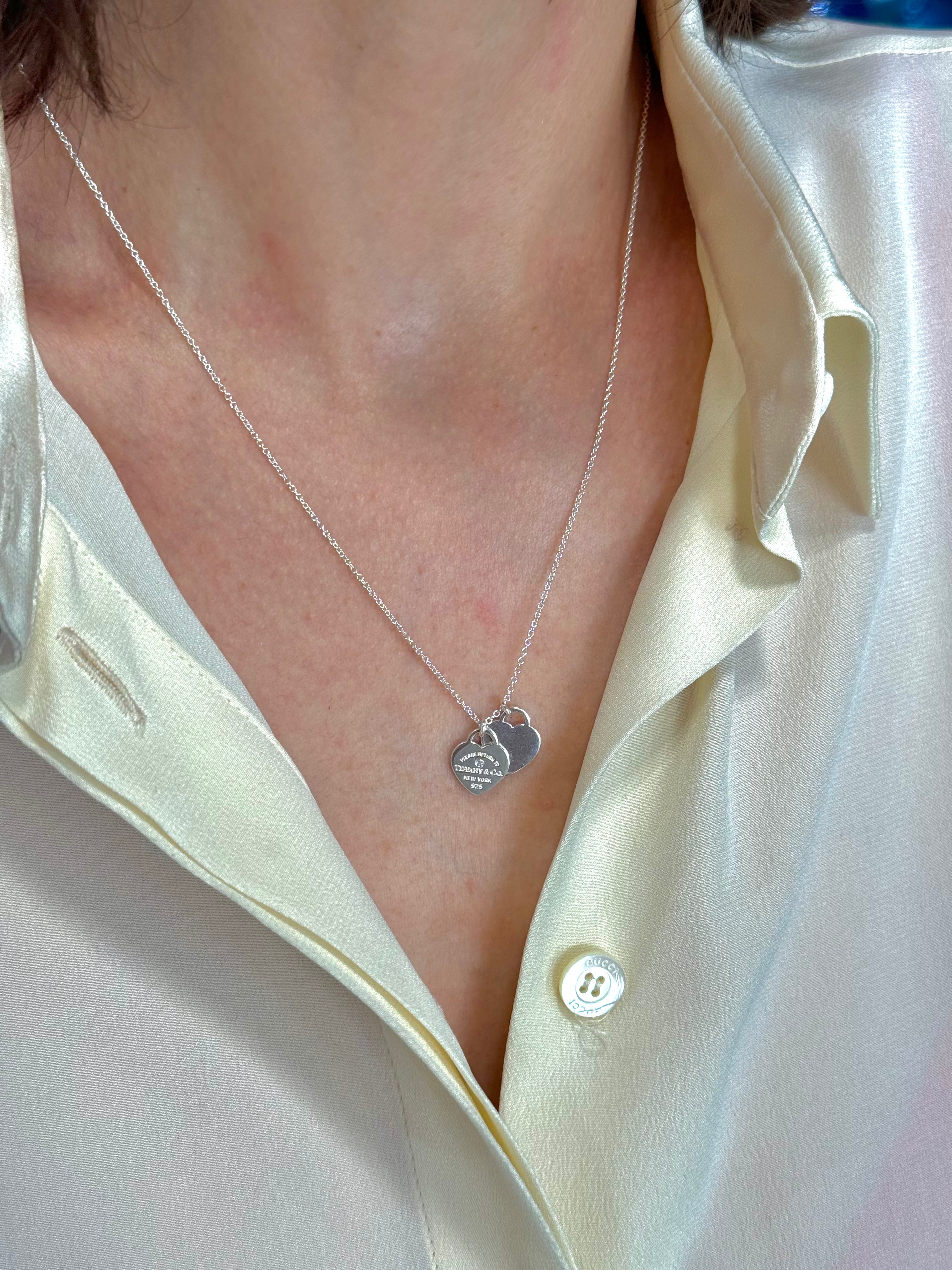 Tiffany - Collier Please Return To T&C argent