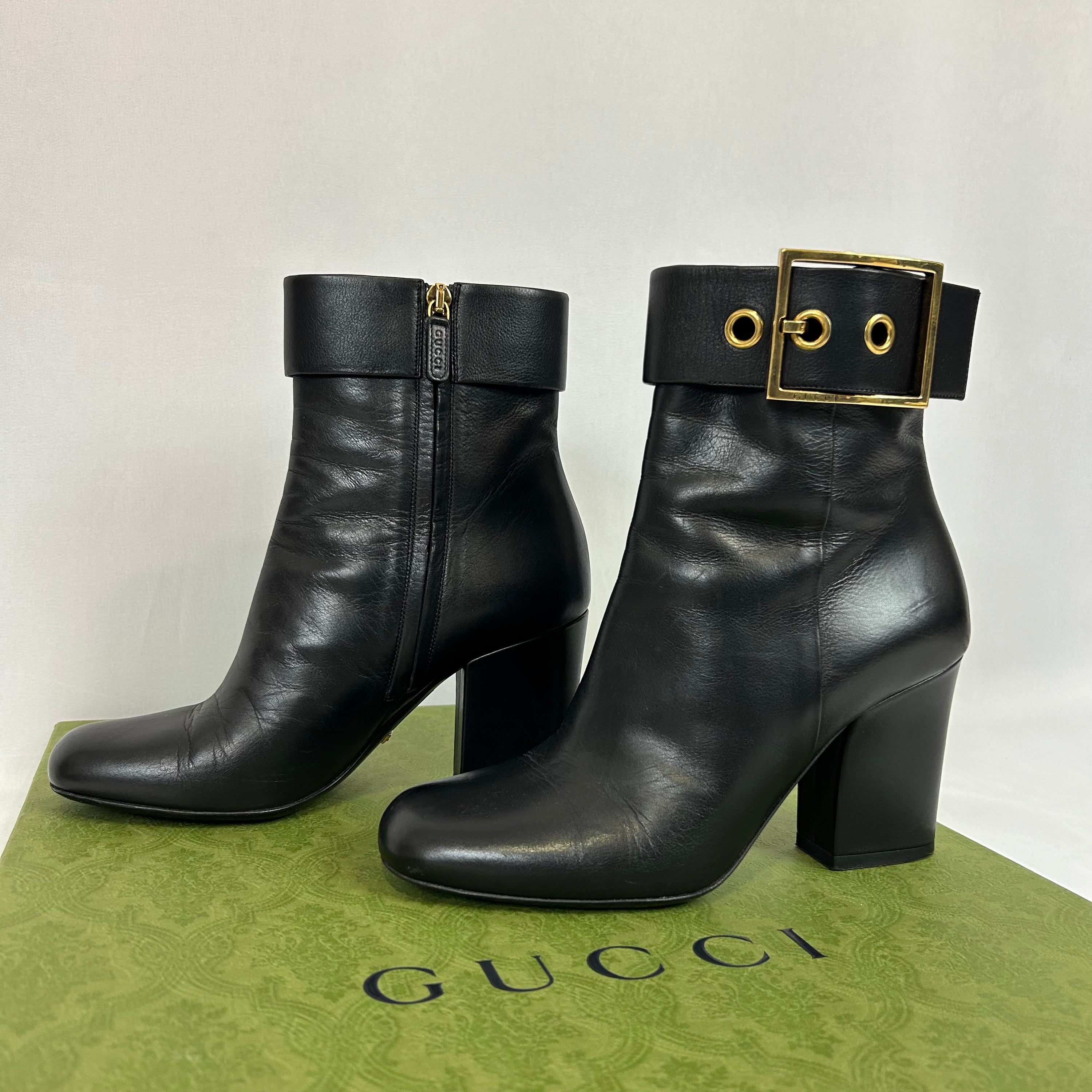Gucci - Stiefeletten Gr.36 1/2
