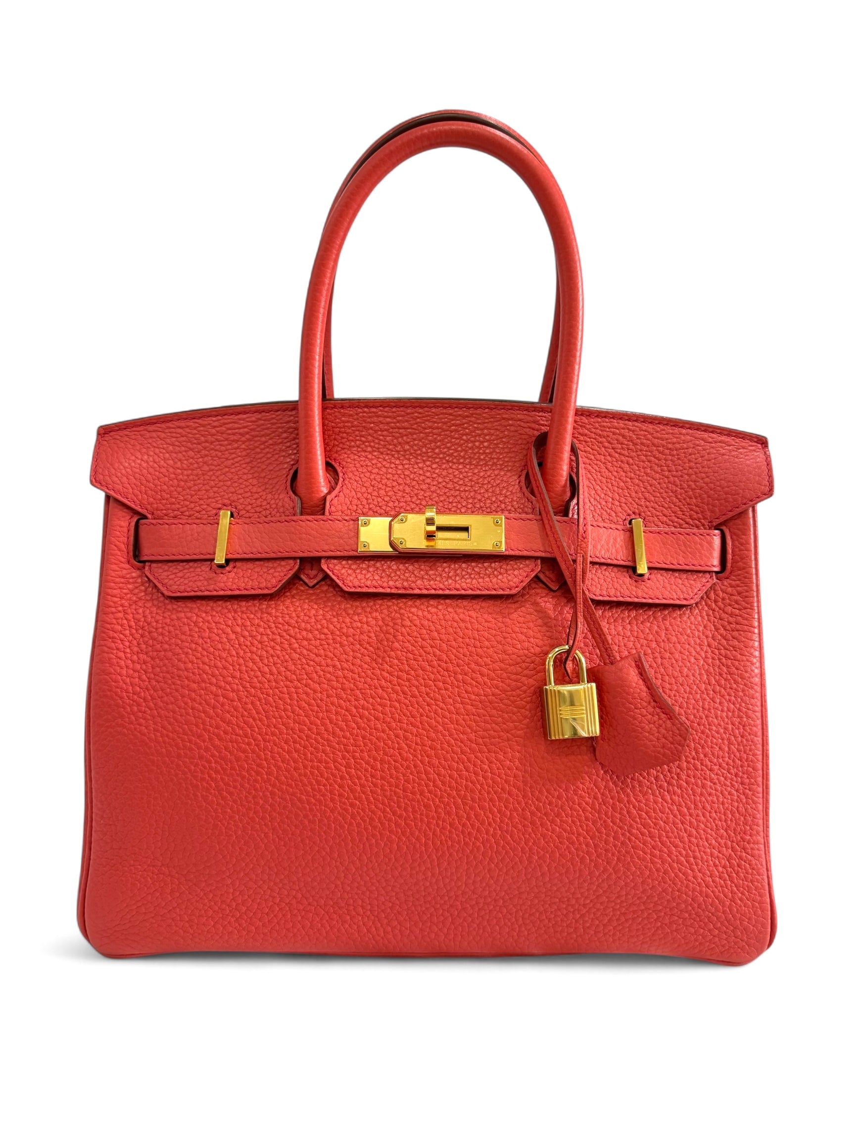 Hermès - Birkin-Tasche 30 Rose Jaipur