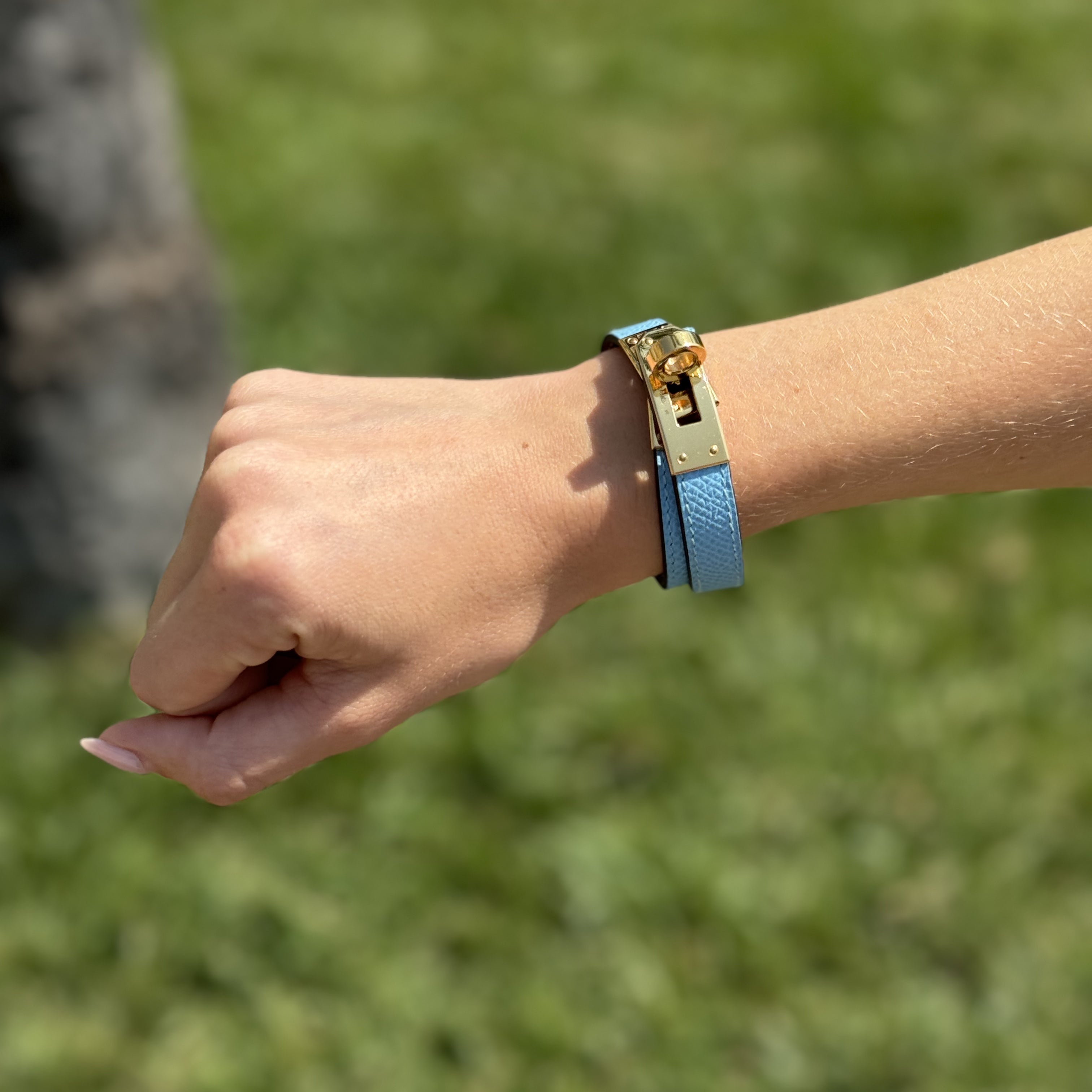 Hermès – Armband Kelly Double Tour T.2