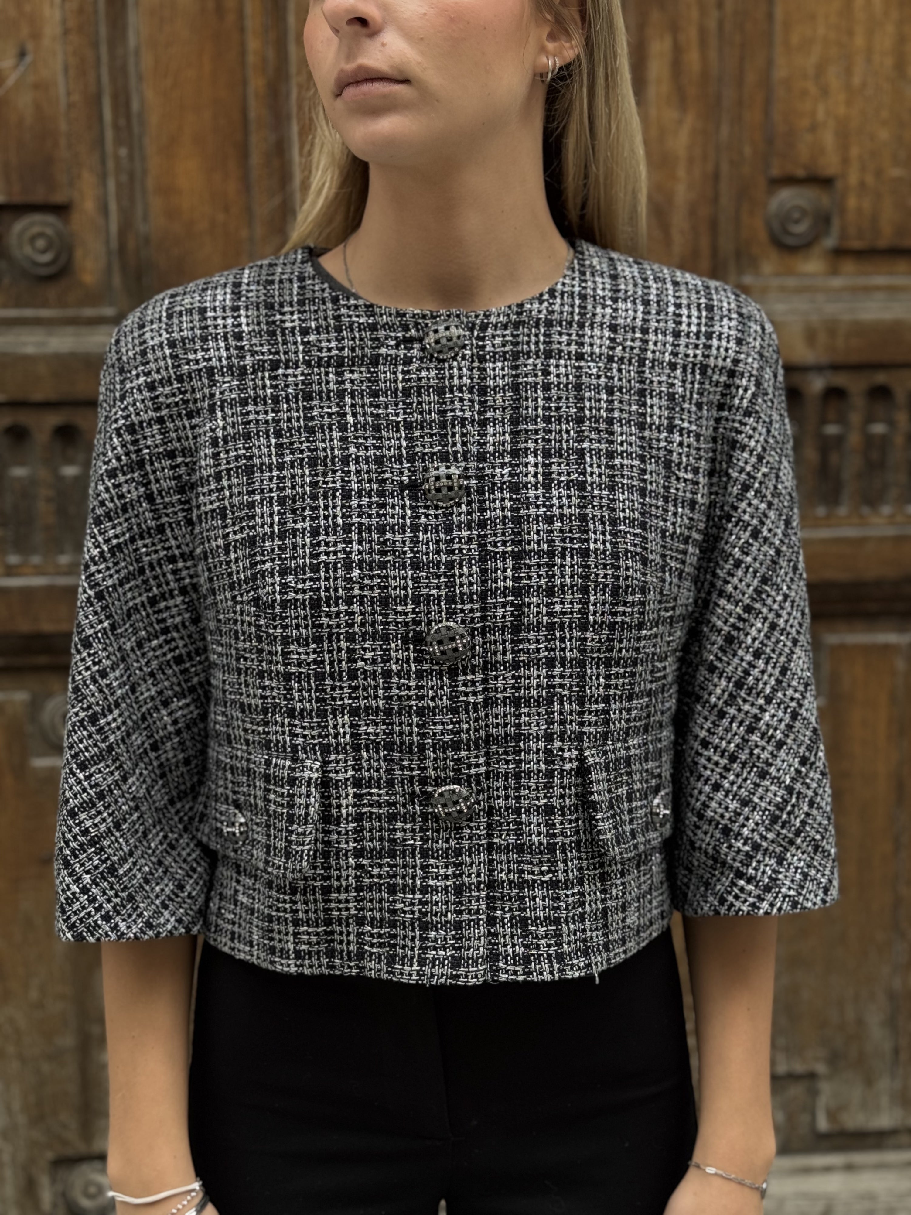 Chanel - Giacca in tweed T.34