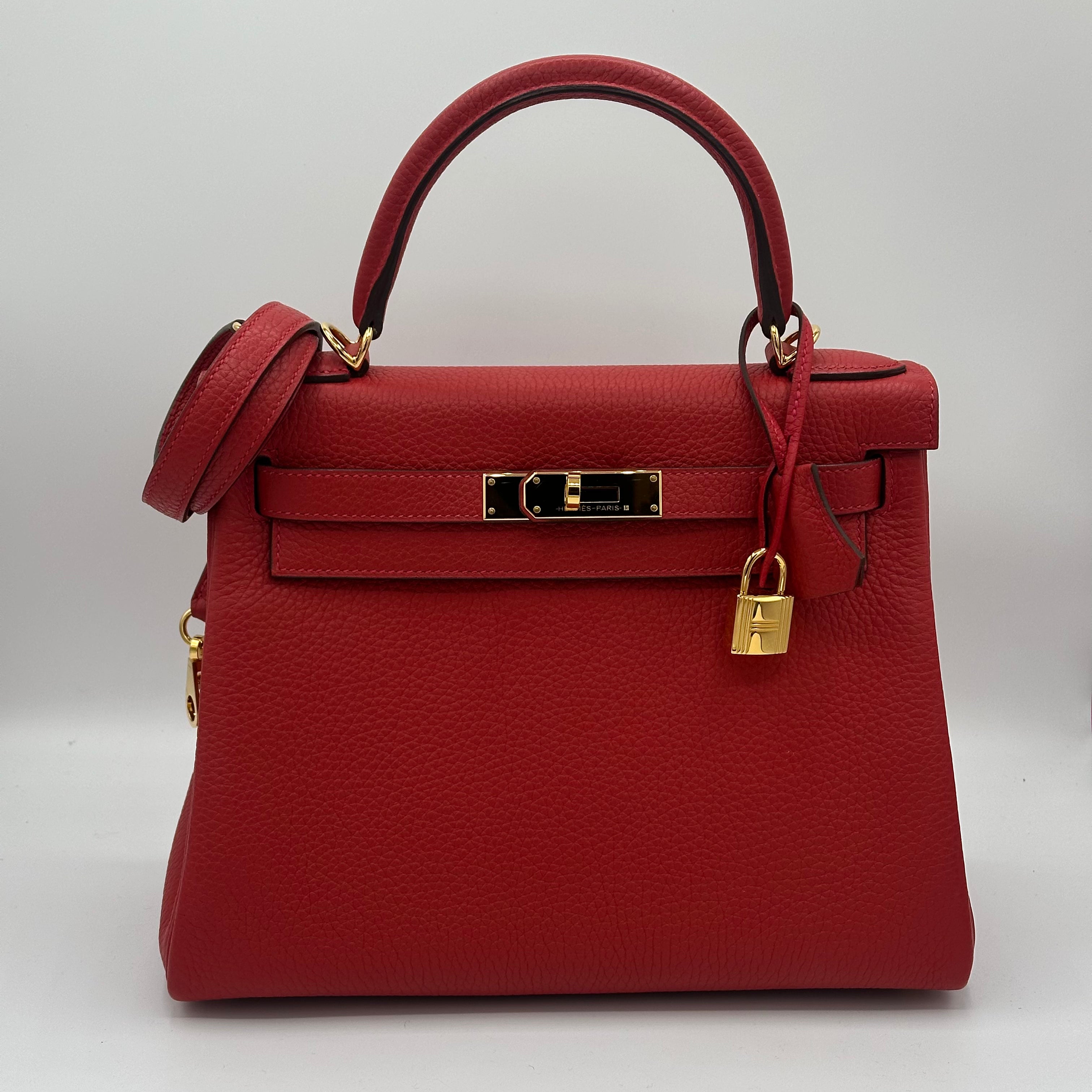 Hermès - Kelly 28 Vermillon