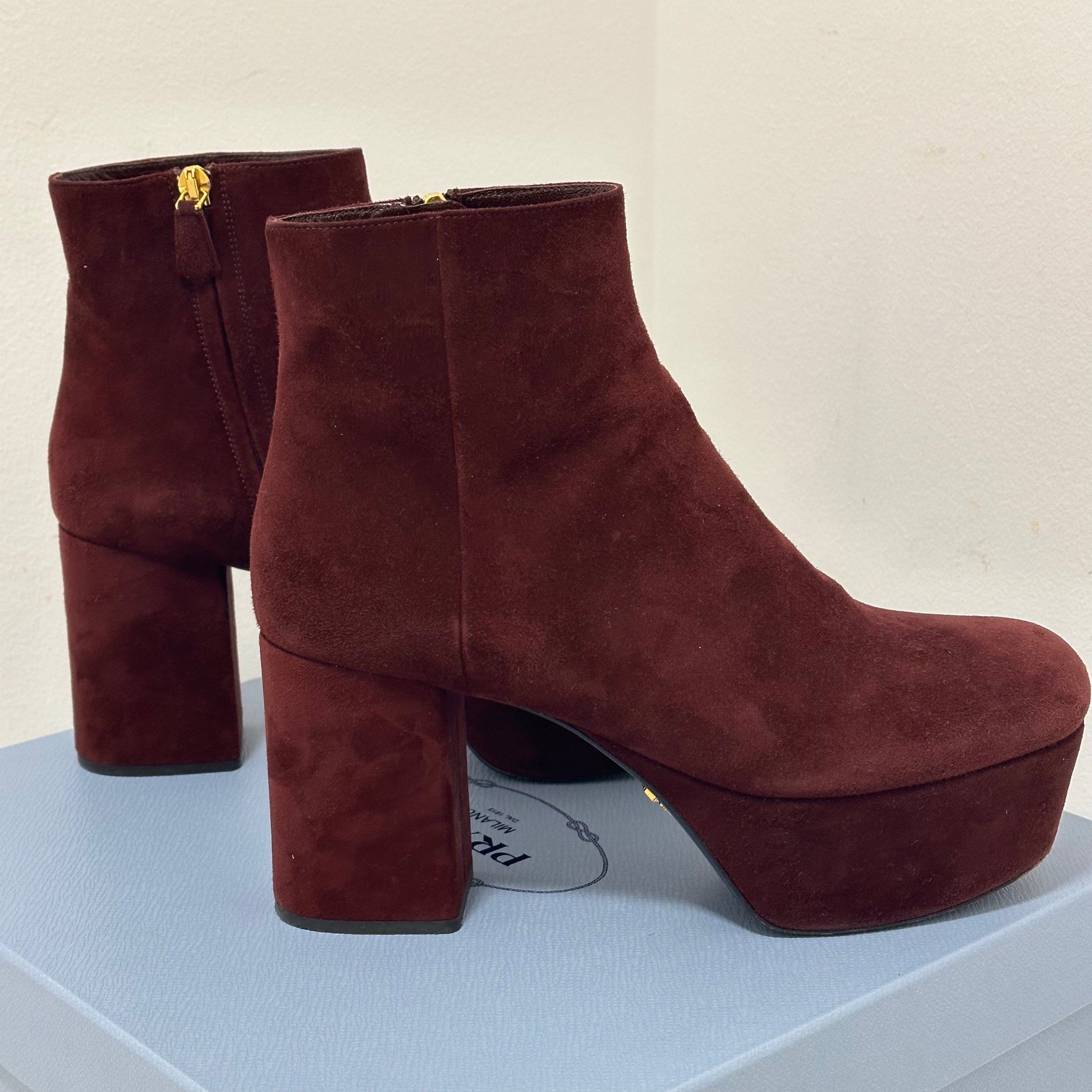 Prada Les Folies d Eugenie ankle boots