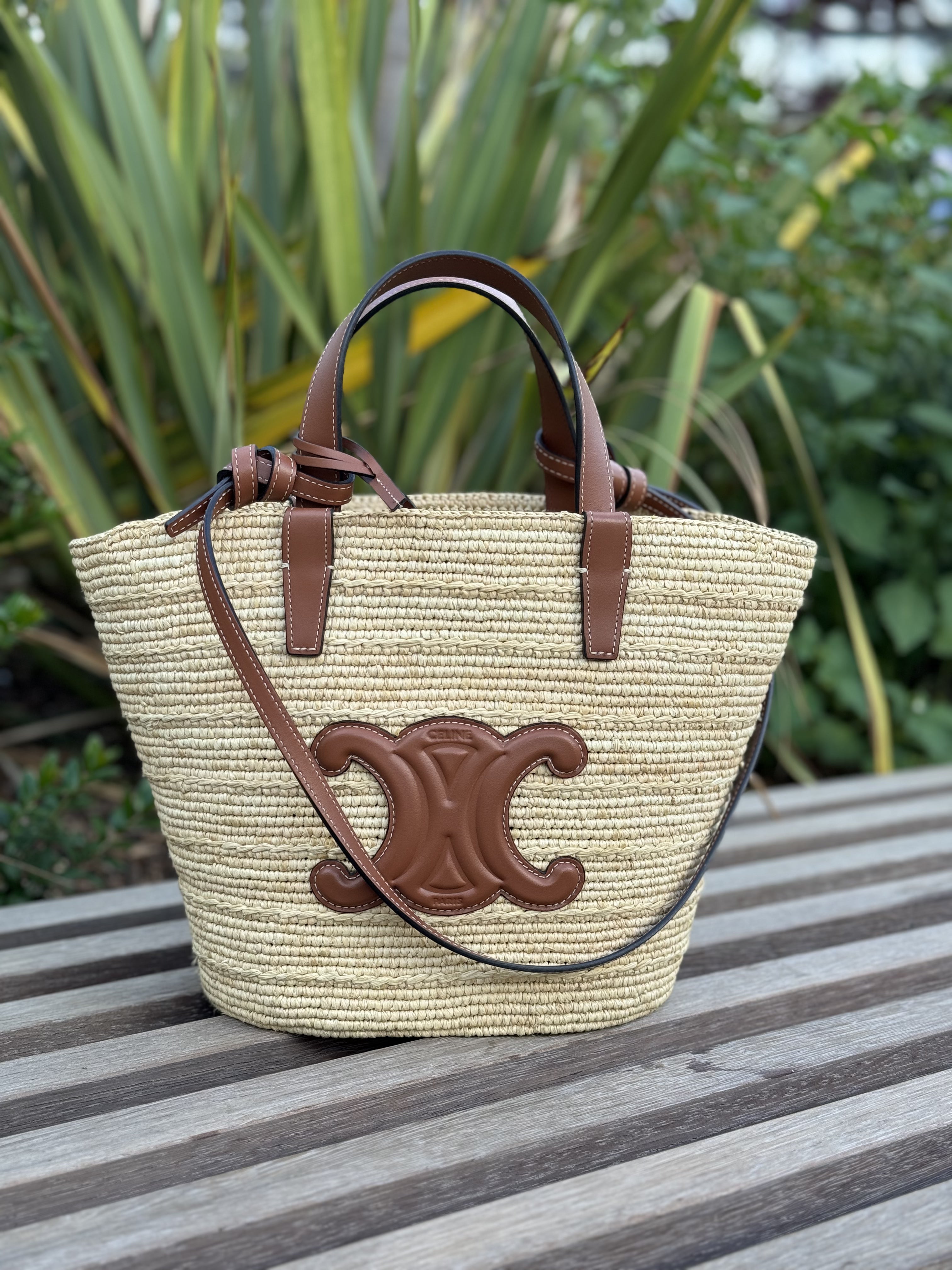 Céline Small rattan basket - Main Image