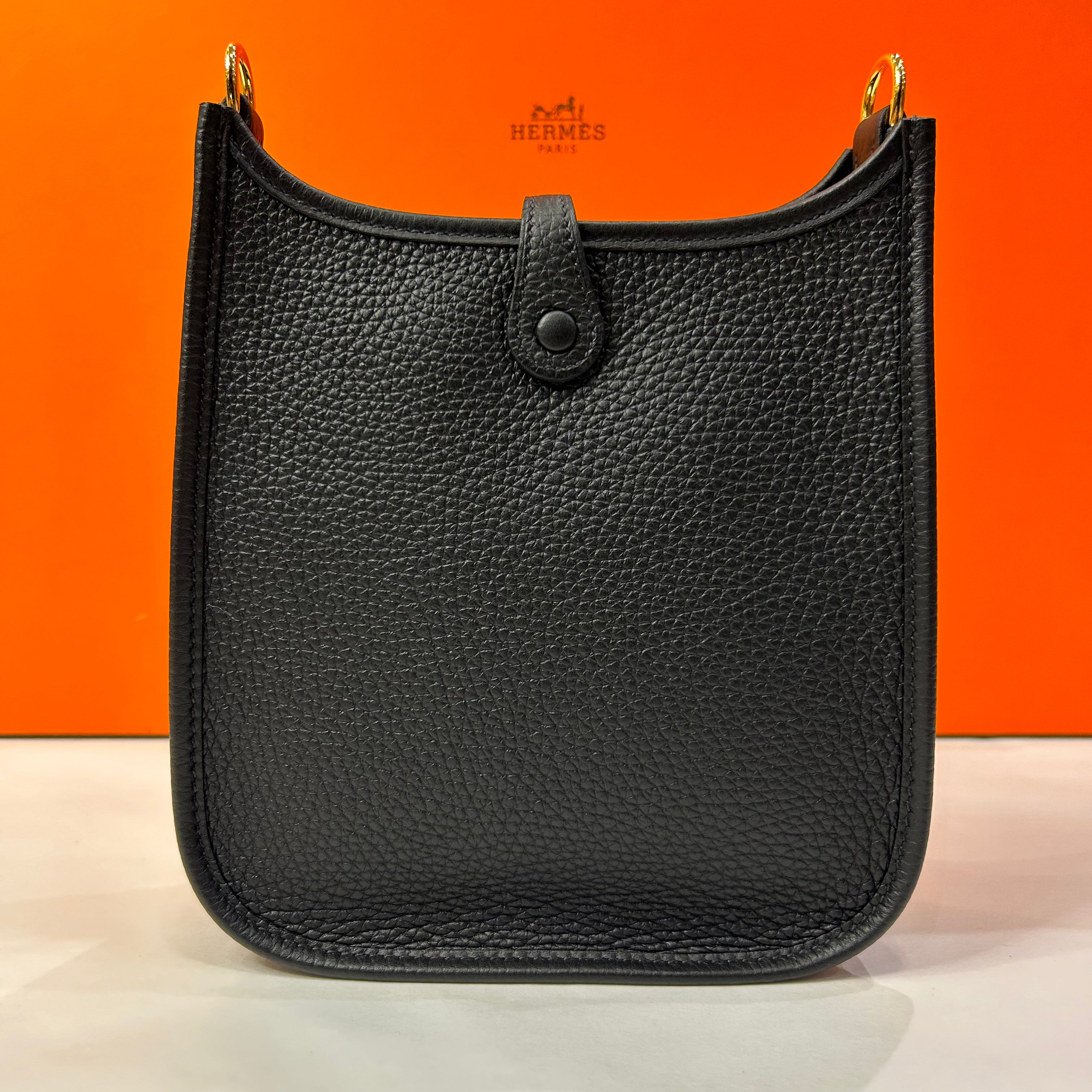 Hermès - Sac Evelyne 16 mini Evelyne Noir