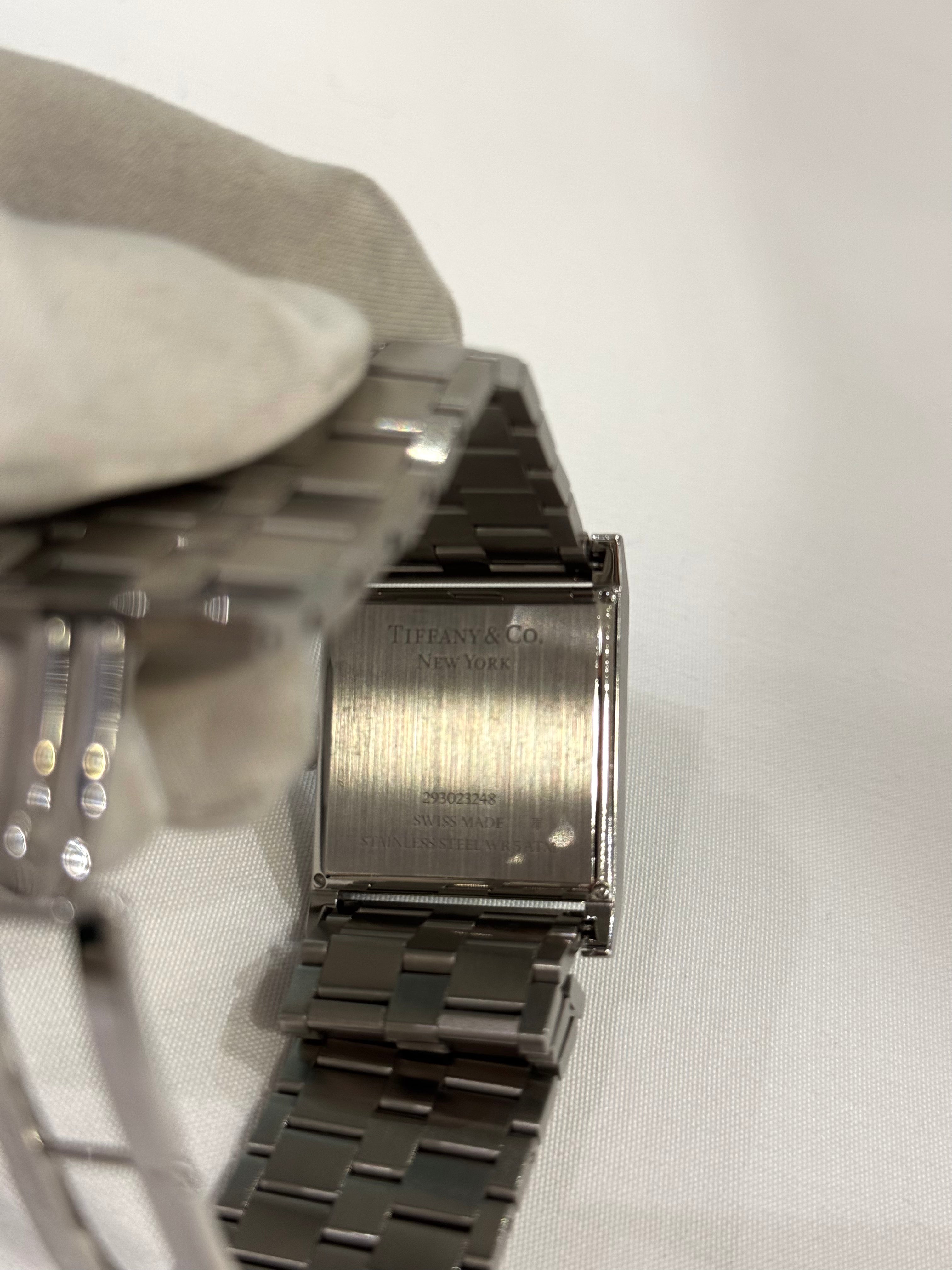 Tiffany - Montre Union Square index diamants