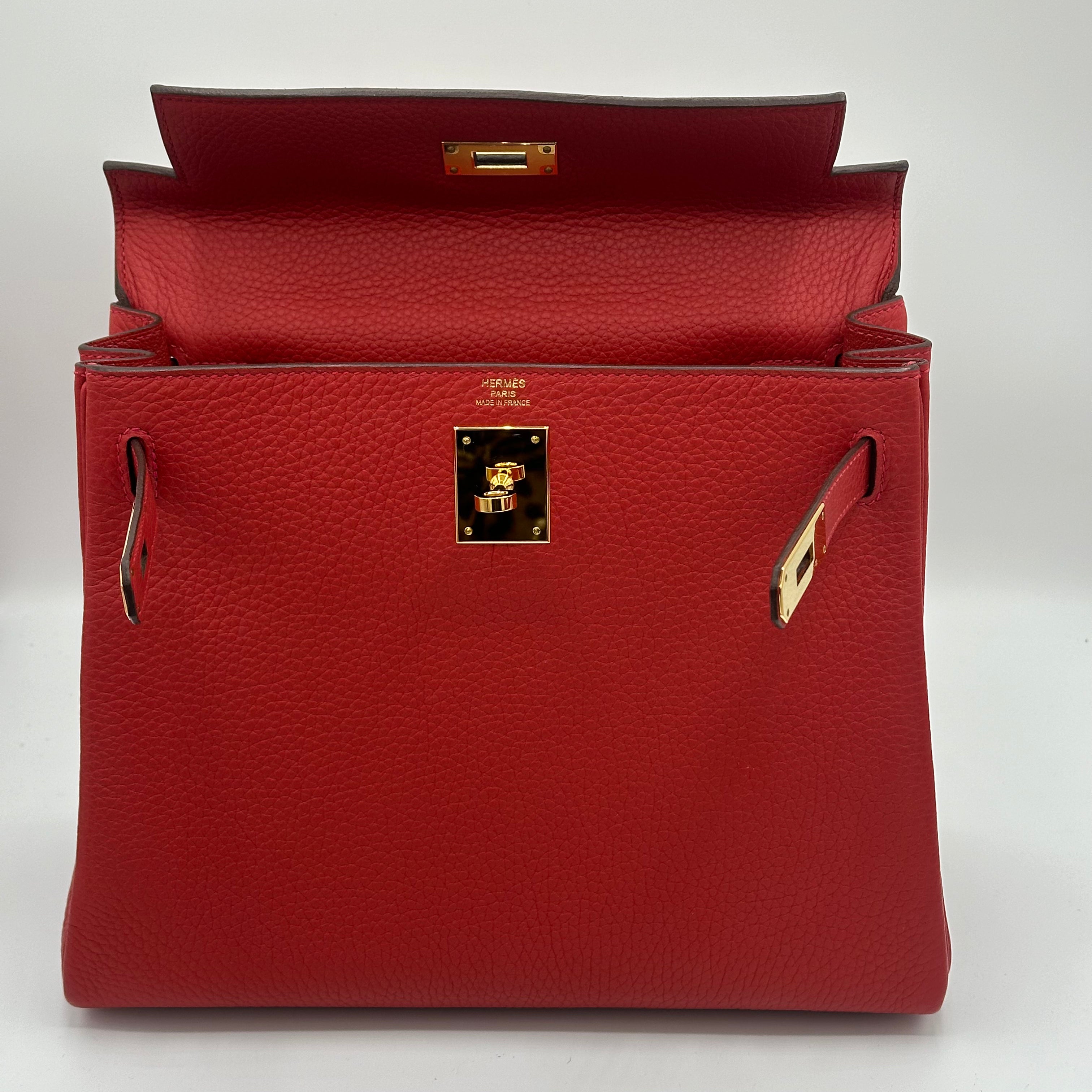 Hermès - Kelly 28 Vermillon