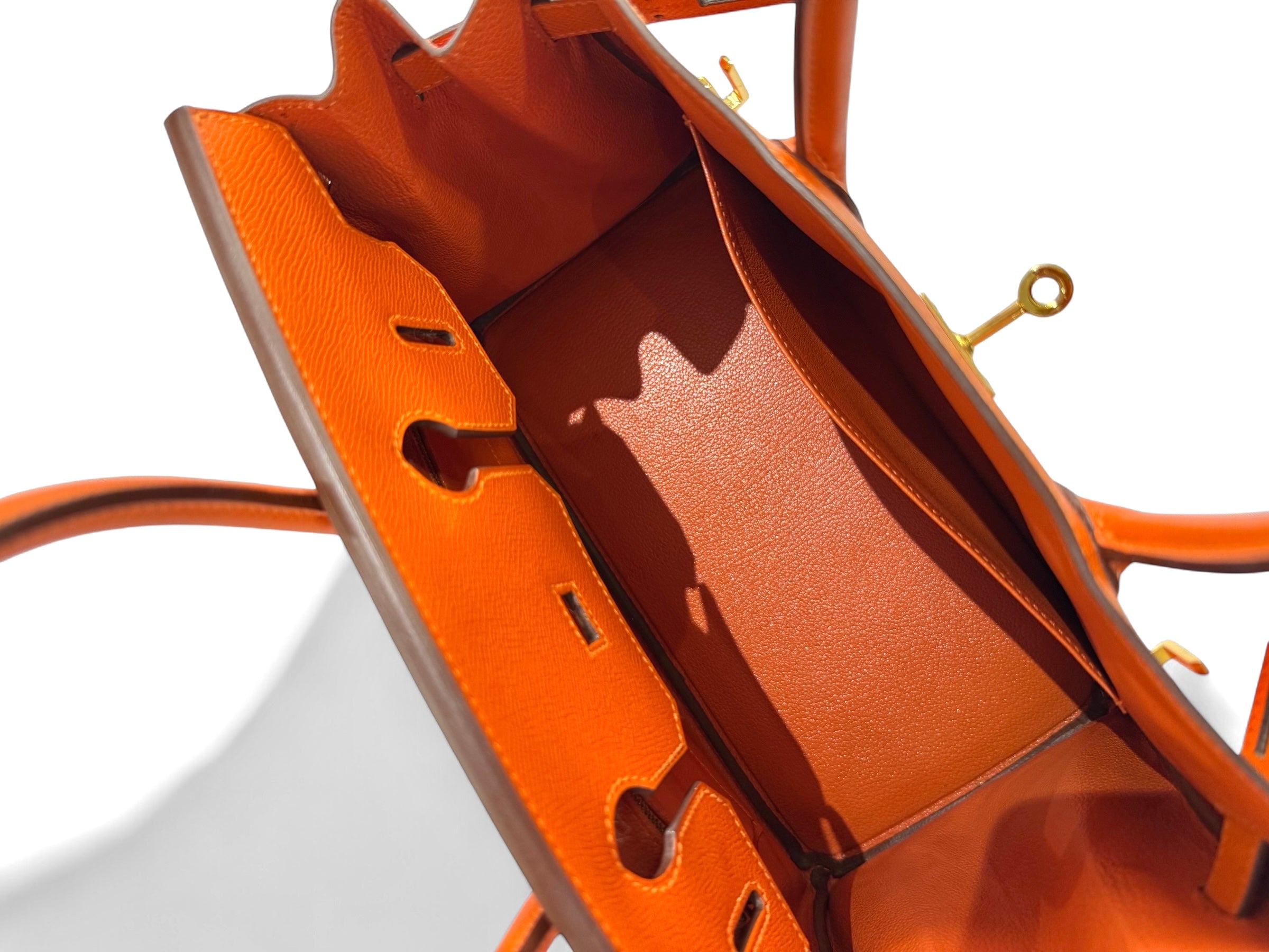 Hermès - Sac Birkin 30 epsom orange