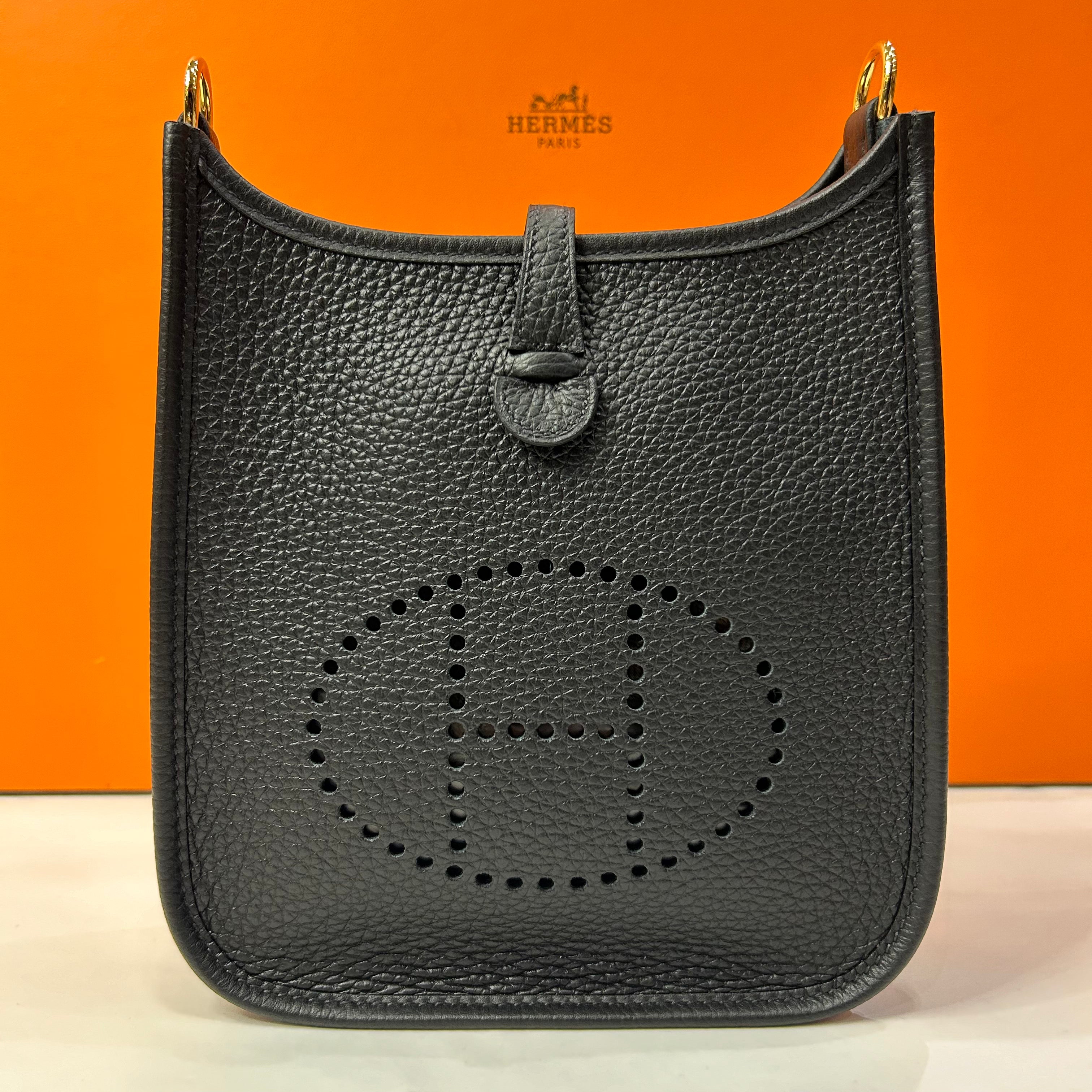 Hermès - Sac Evelyne 16 mini Evelyne Noir